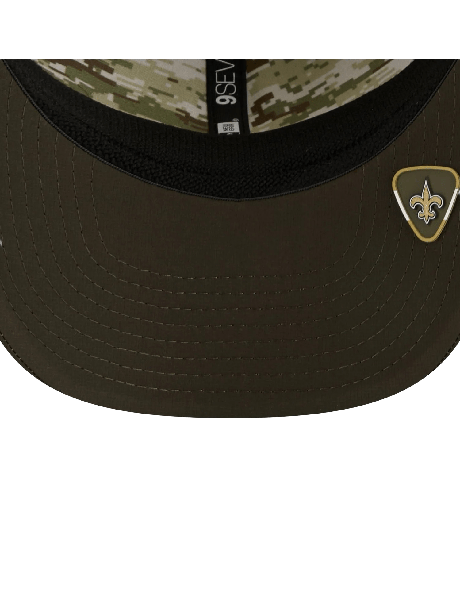 New Era Caps New Orleans Saints New Era NFL 25 Salute To Service 9SEVENTY Stretch-Snapback Hat