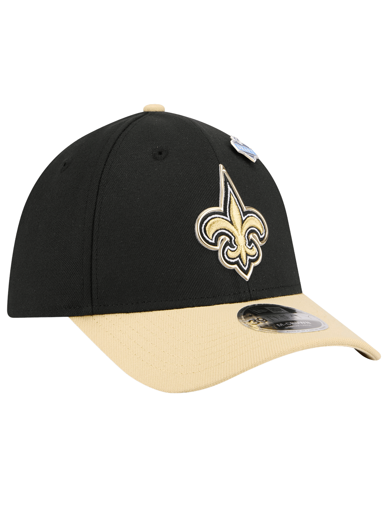 New Era Caps M/L New Orleans Saints New Era NFL Draft 26 39THIRTY M-Crown Stretch-Fit Hat