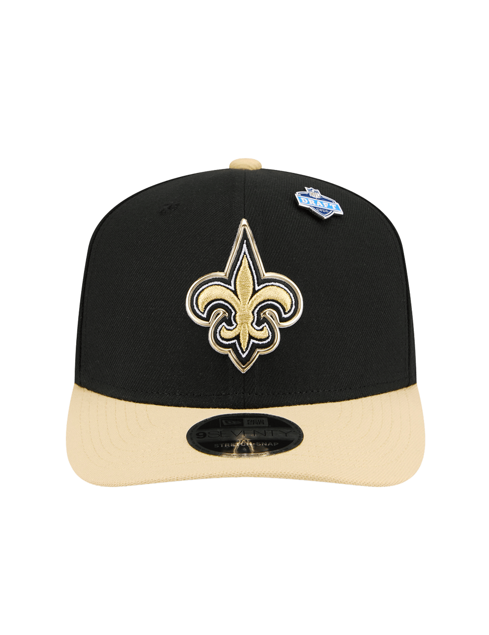 New Era Caps OSFM New Orleans Saints New Era NFL Draft 26 9SEVENTY Stretch-Snapback Hat