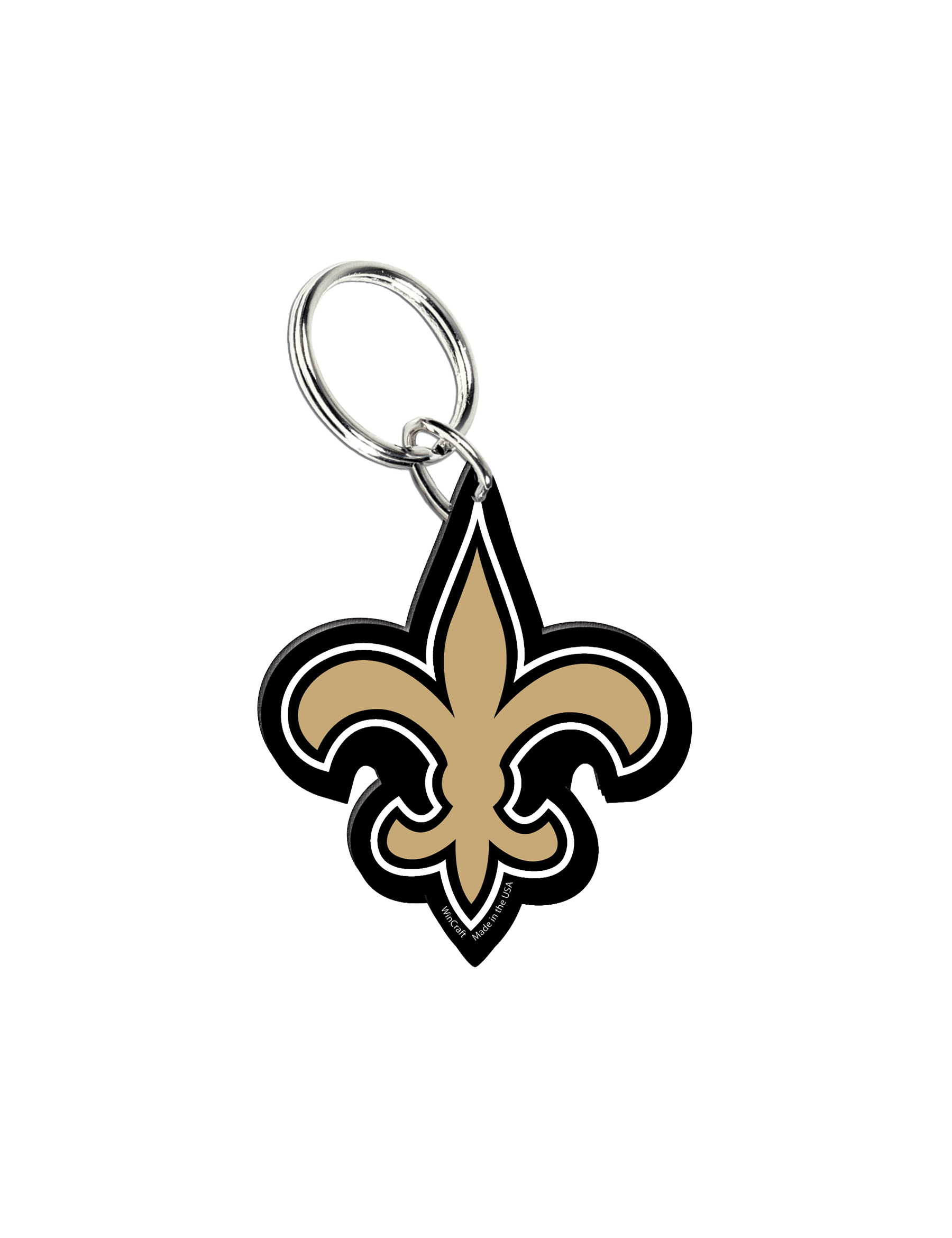 Wincraft Accessories New Orleans Saints Wincraft NFL Premium Acrylic Team Key Ring