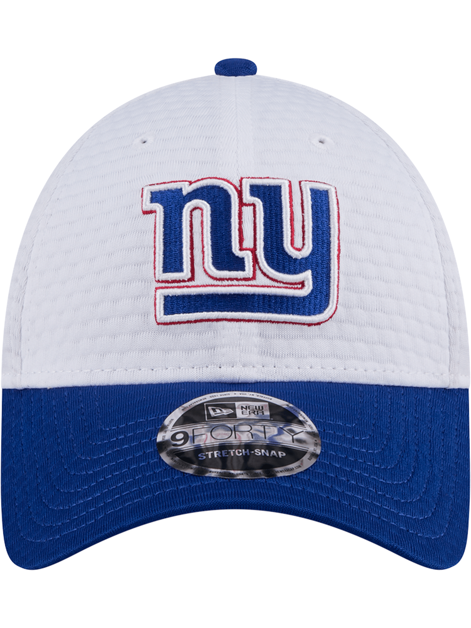 New Era Caps New York Giants New Era NFL 24 Training 9FORTY Stretch-Snapback Hat - White