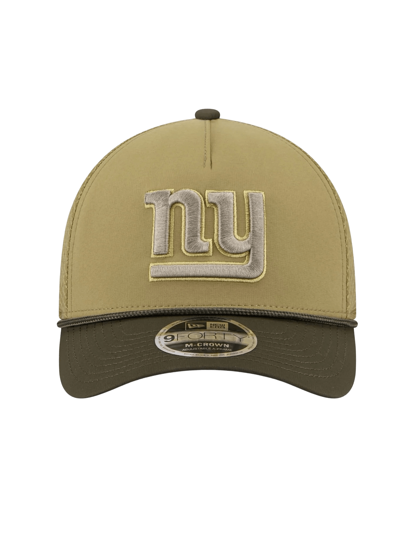New Era Caps New York Giants New Era NFL 25 Salute To Service 9FORTY M-Crown Snapback Hat