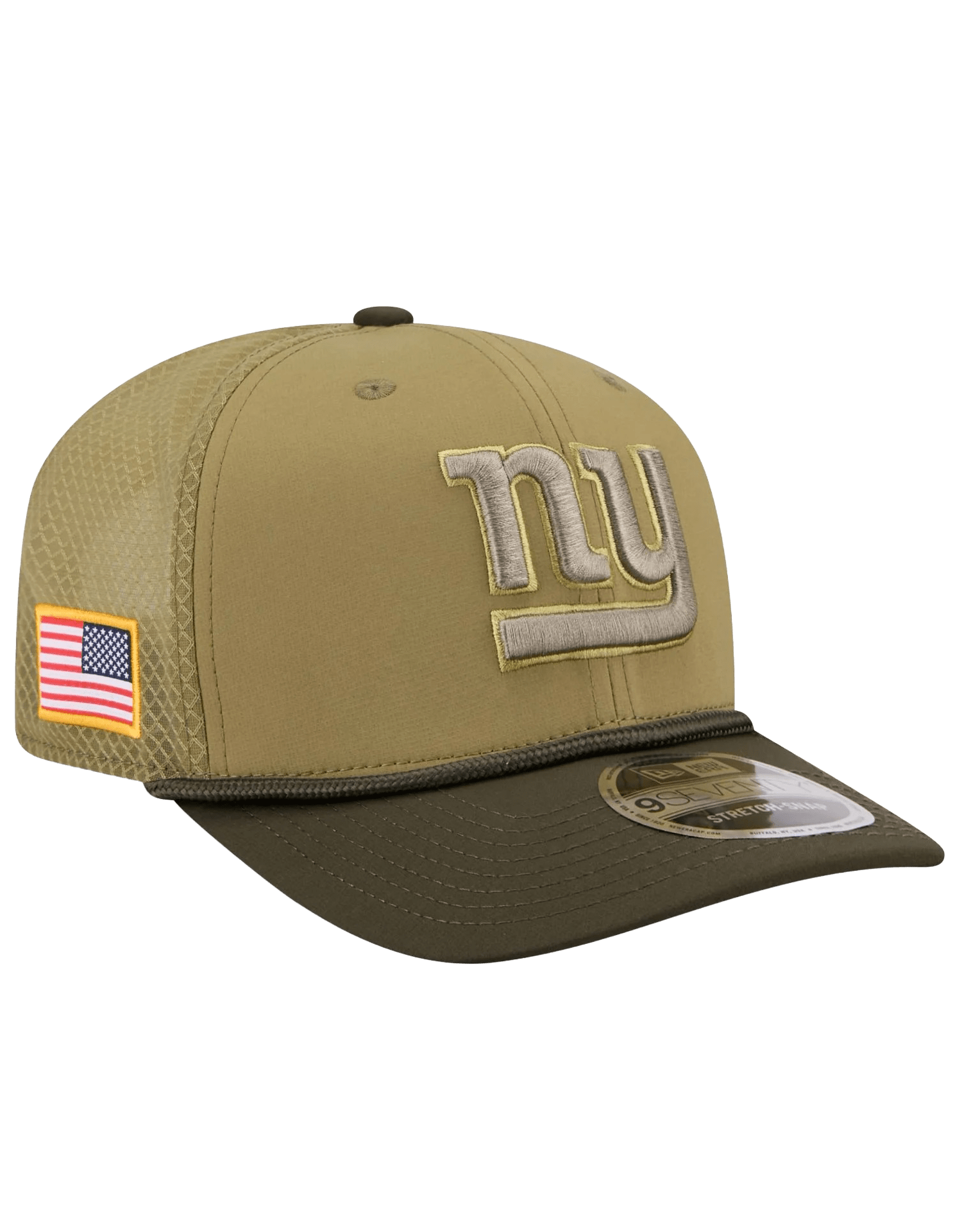 New Era Caps New York Giants New Era NFL 25 Salute To Service 9SEVENTY Stretch-Snapback Hat