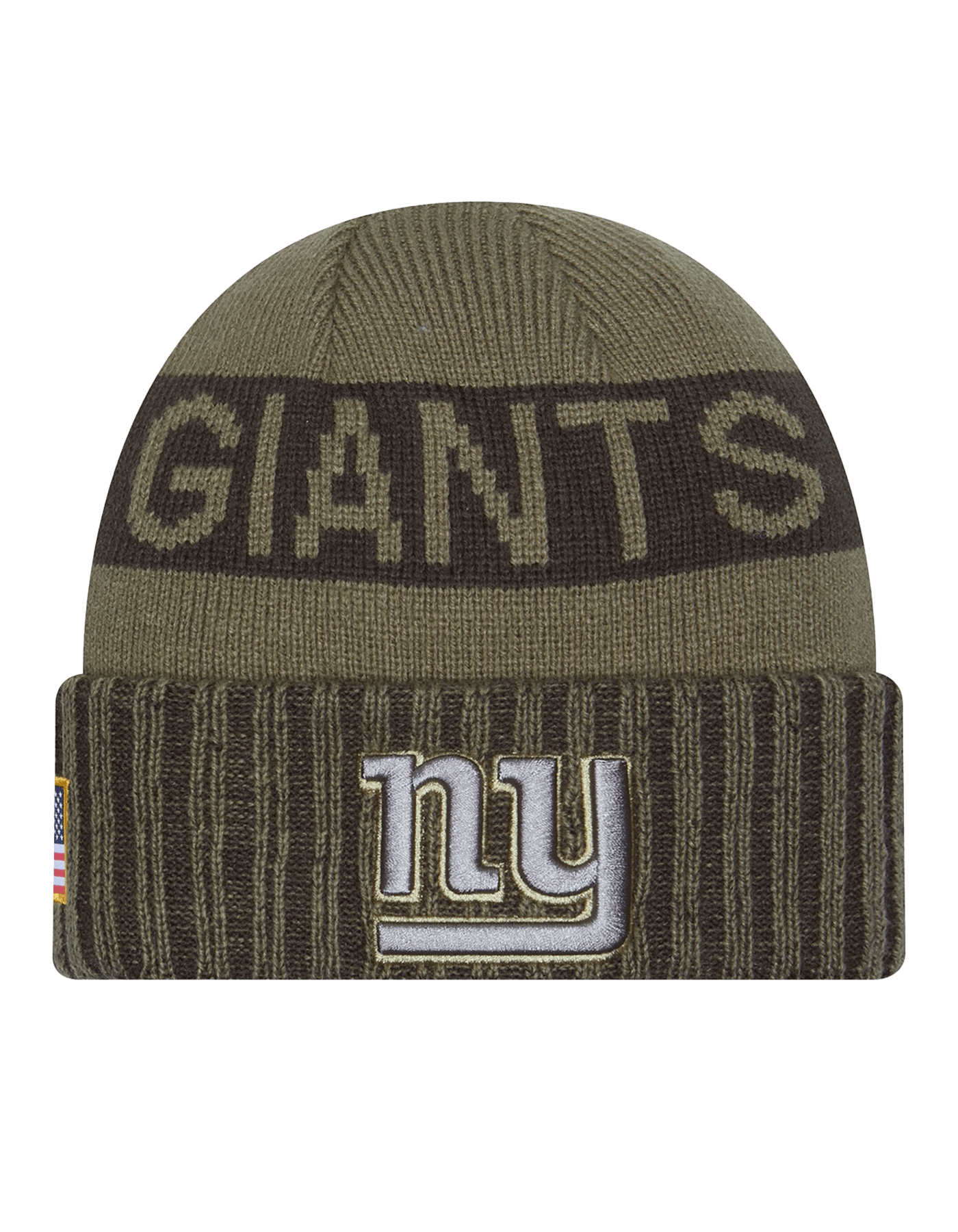 New Era Beanies New York Giants New Era NFL 25 Salute To Service Knit Beanie