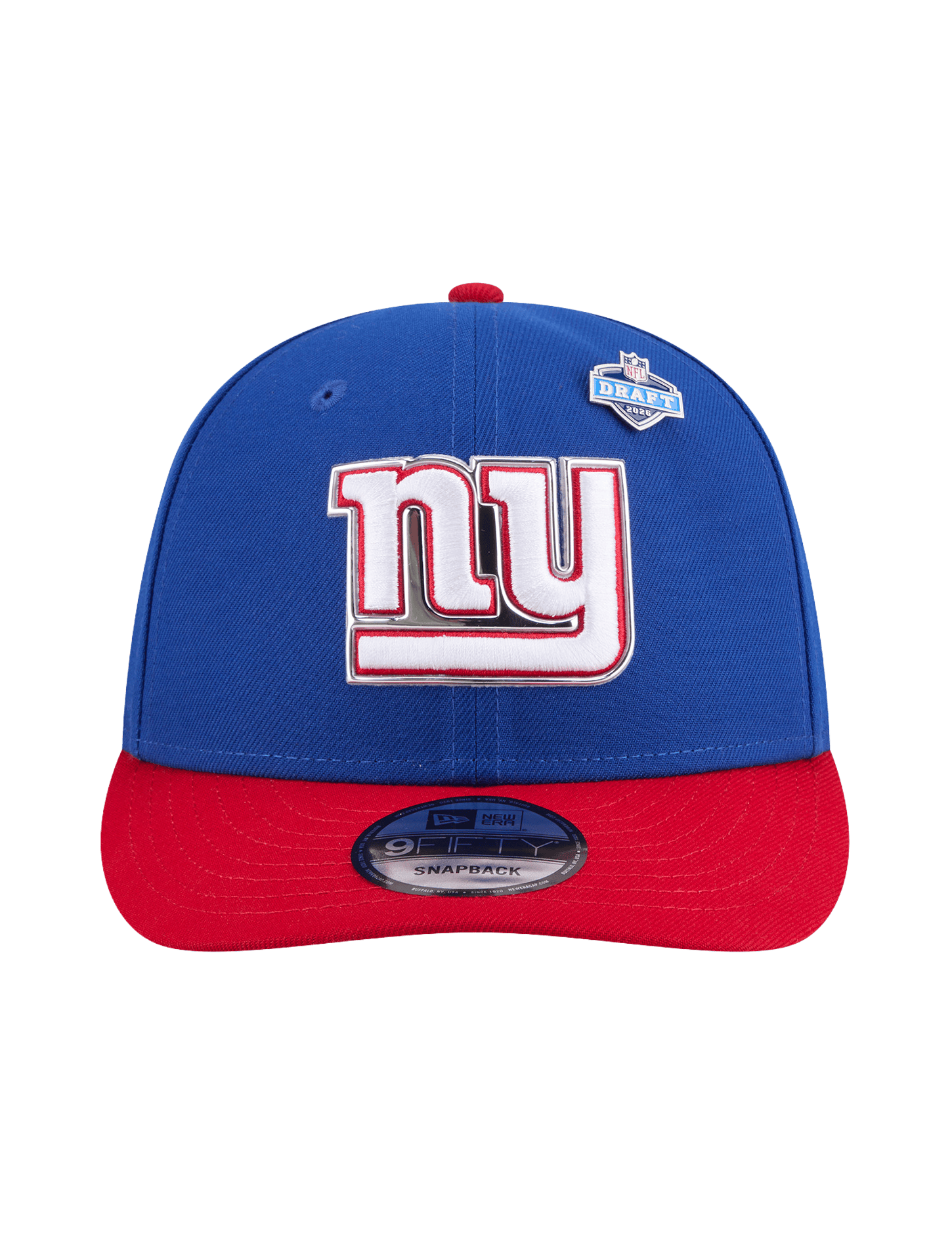 New Era Caps OSFM New York Giants New Era NFL Draft 26 9FIFTY Pre-Curved Snapback Hat