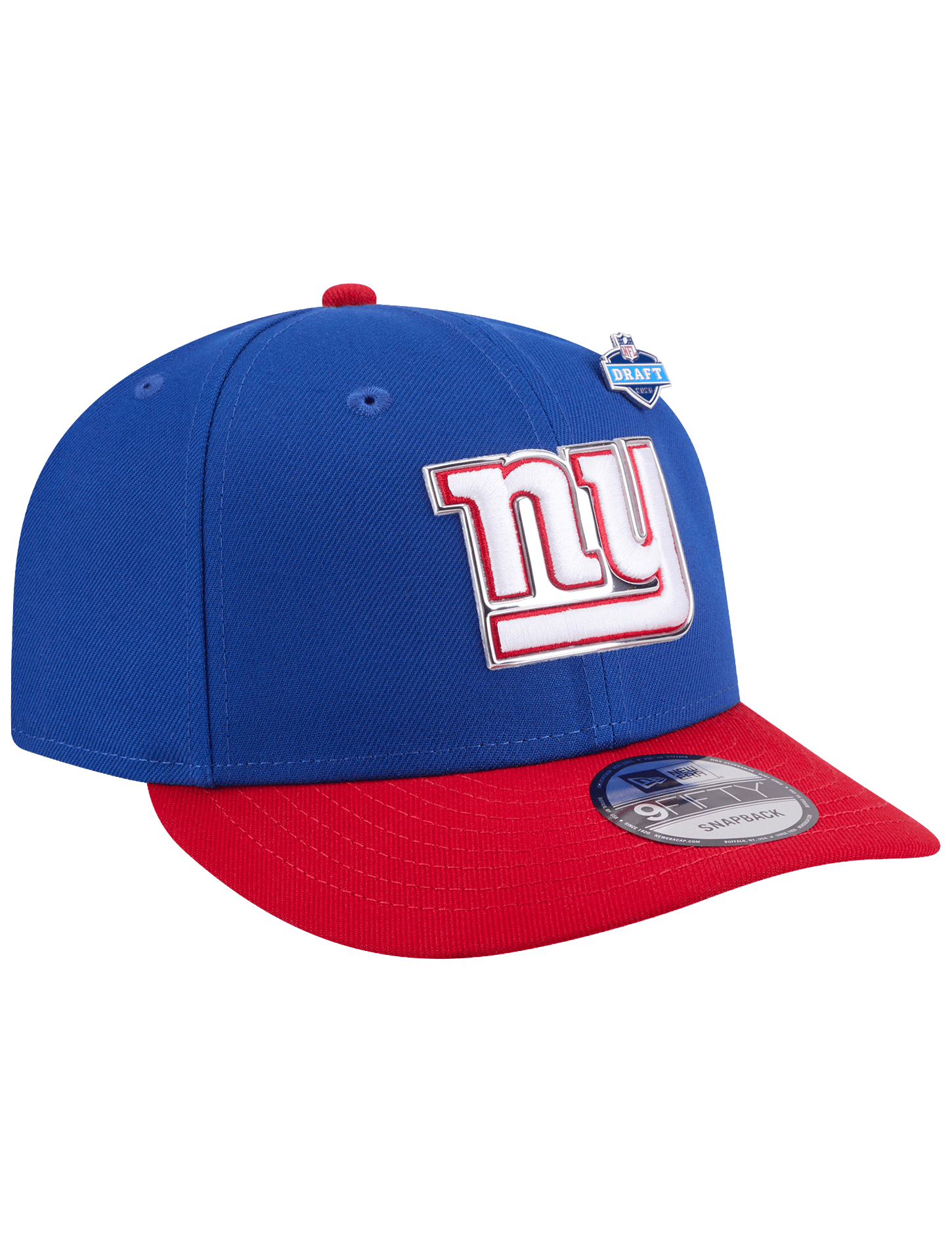 New Era Caps OSFM New York Giants New Era NFL Draft 26 9FIFTY Pre-Curved Snapback Hat