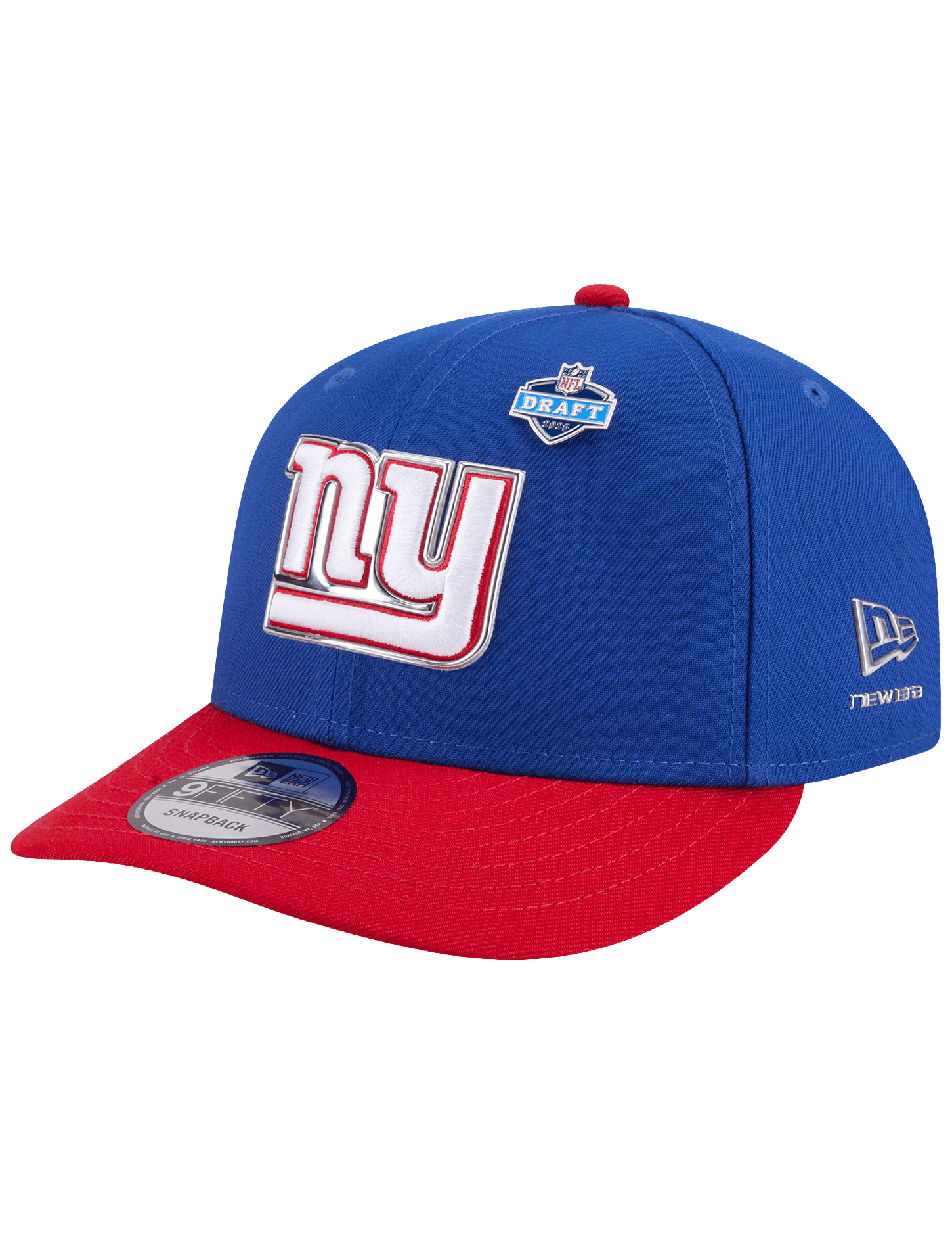 New Era Caps OSFM New York Giants New Era NFL Draft 26 9FIFTY Pre-Curved Snapback Hat