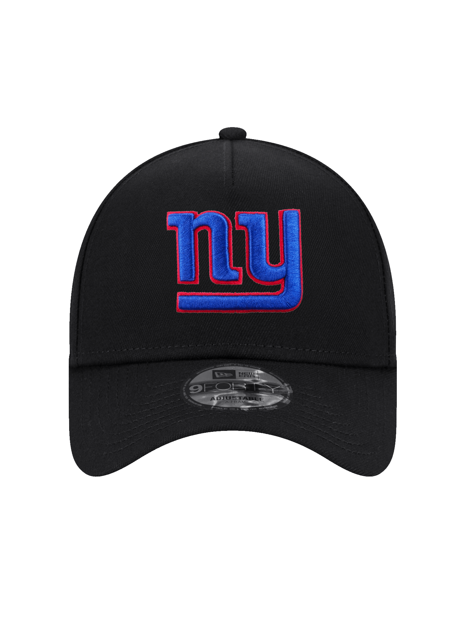 New Era Caps New York Giants New Era NFL Team 9FORTY A-Frame Snapback Hat - Black