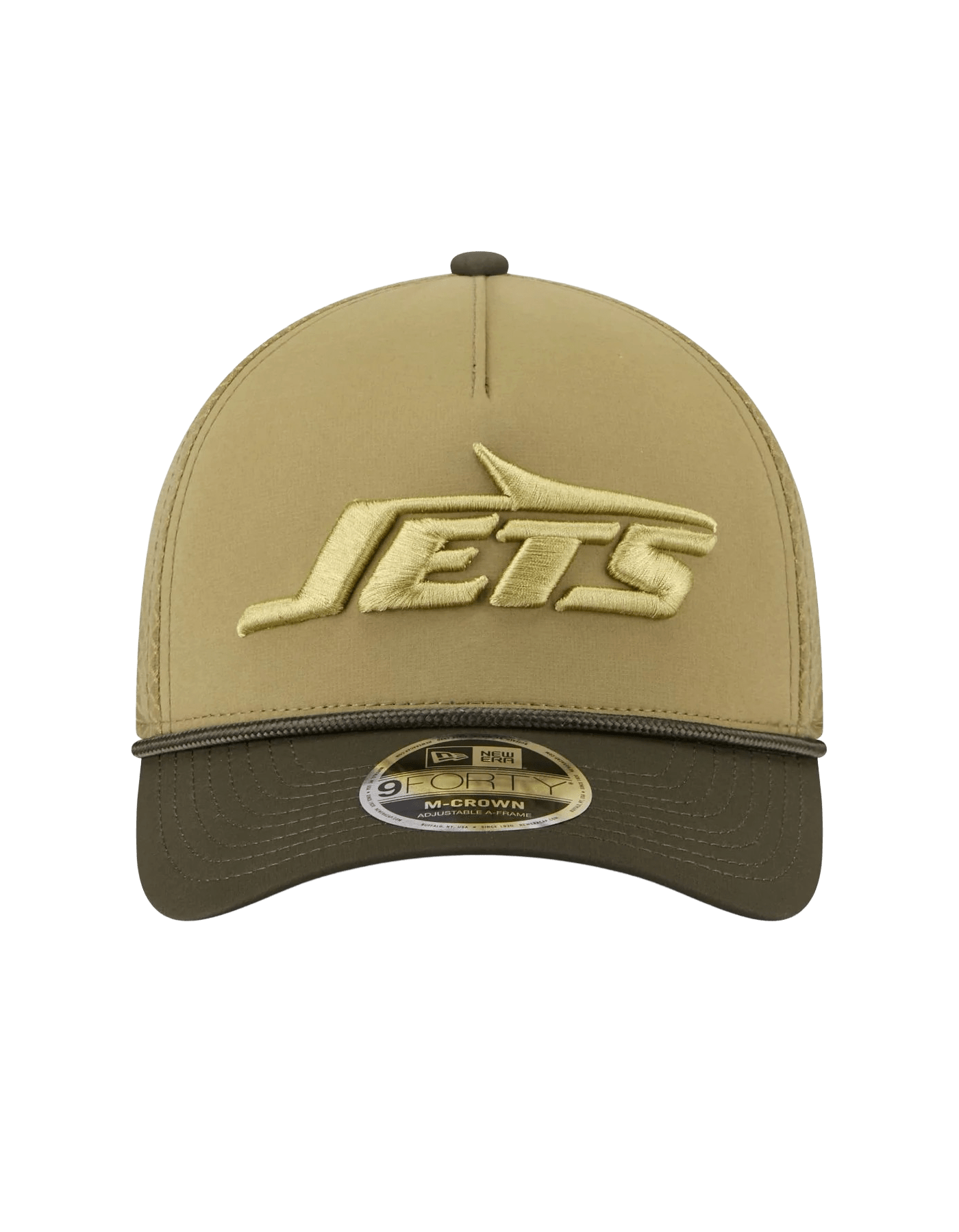 New Era Caps New York Jets New Era NFL 25 Salute To Service 9FORTY M-Crown Snapback Hat