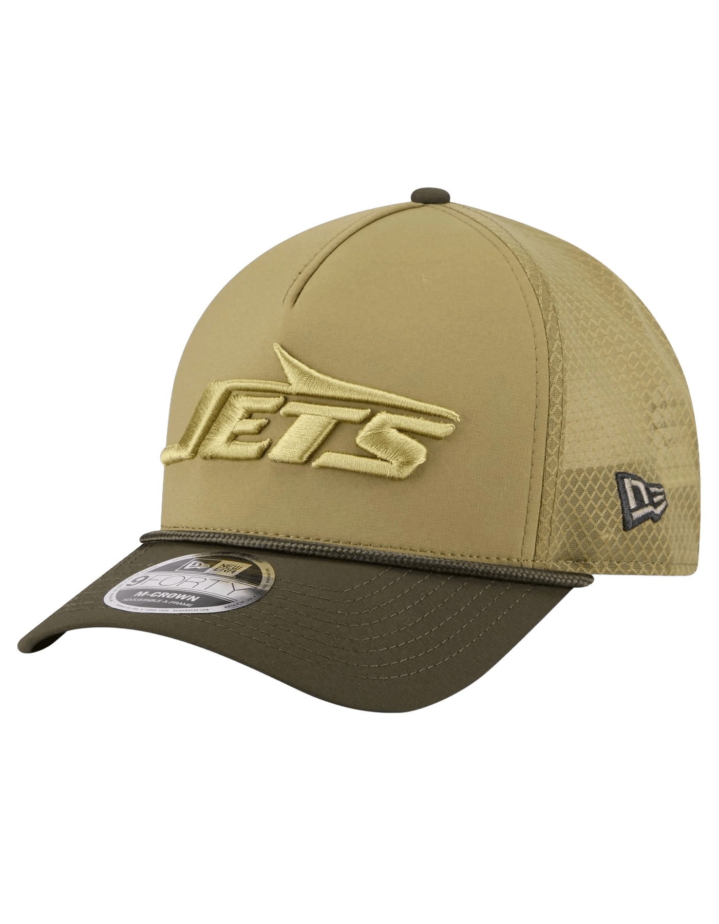 New Era Caps New York Jets New Era NFL 25 Salute To Service 9FORTY M-Crown Snapback Hat