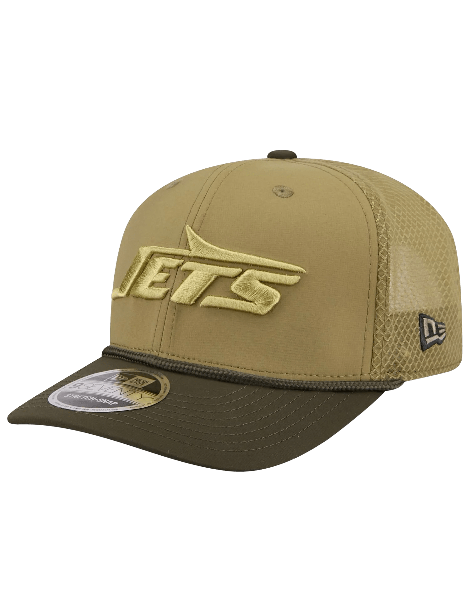 New Era Caps New York Jets New Era NFL 25 Salute To Service 9SEVENTY Stretch-Snapback Hat