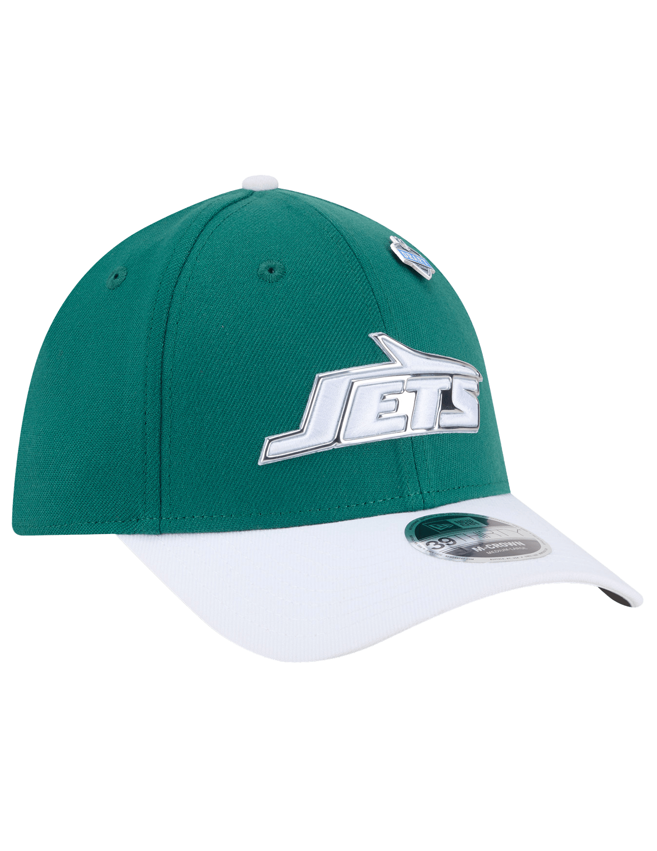 New Era Caps M/L New York Jets New Era NFL Draft 26 39THIRTY M-Crown Stretch-Fit Hat