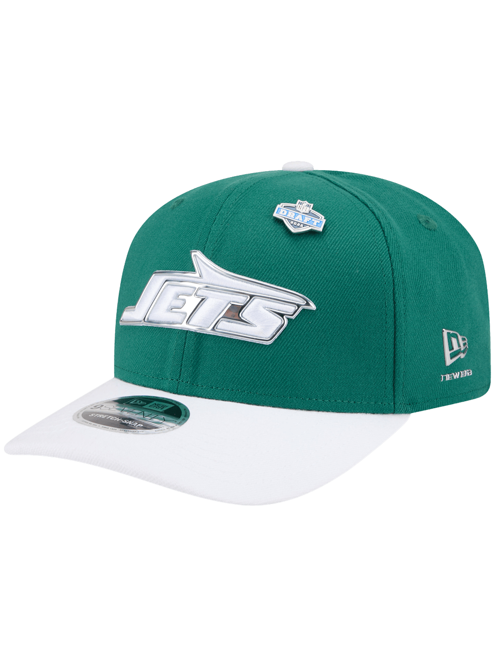 New Era Caps OSFM New York Jets New Era NFL Draft 26 9SEVENTY Stretch-Snapback Hat