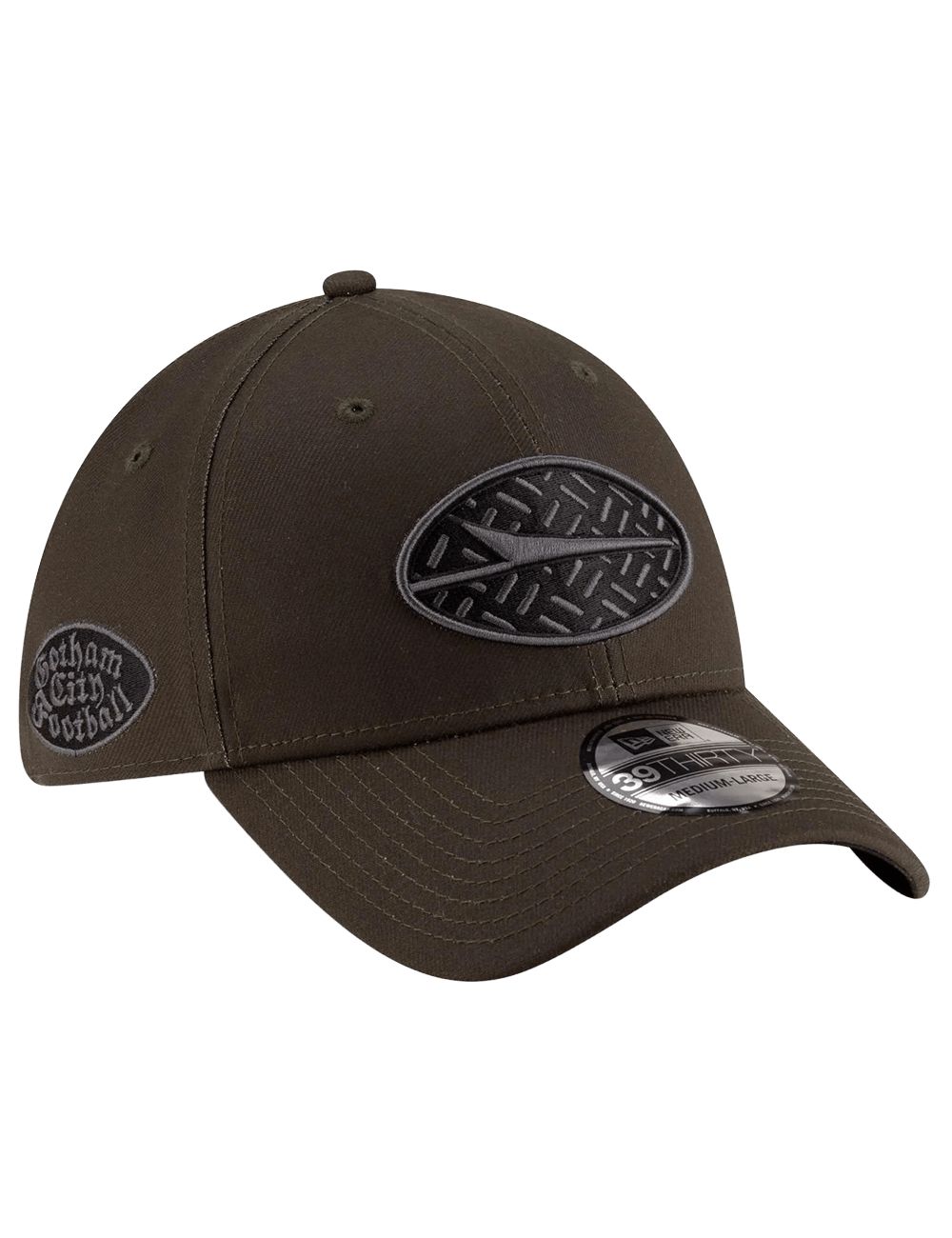 New Era Caps New York Jets New Era NFL Rivalries 39THIRTY Stretch-Fit Hat - Gotham Green