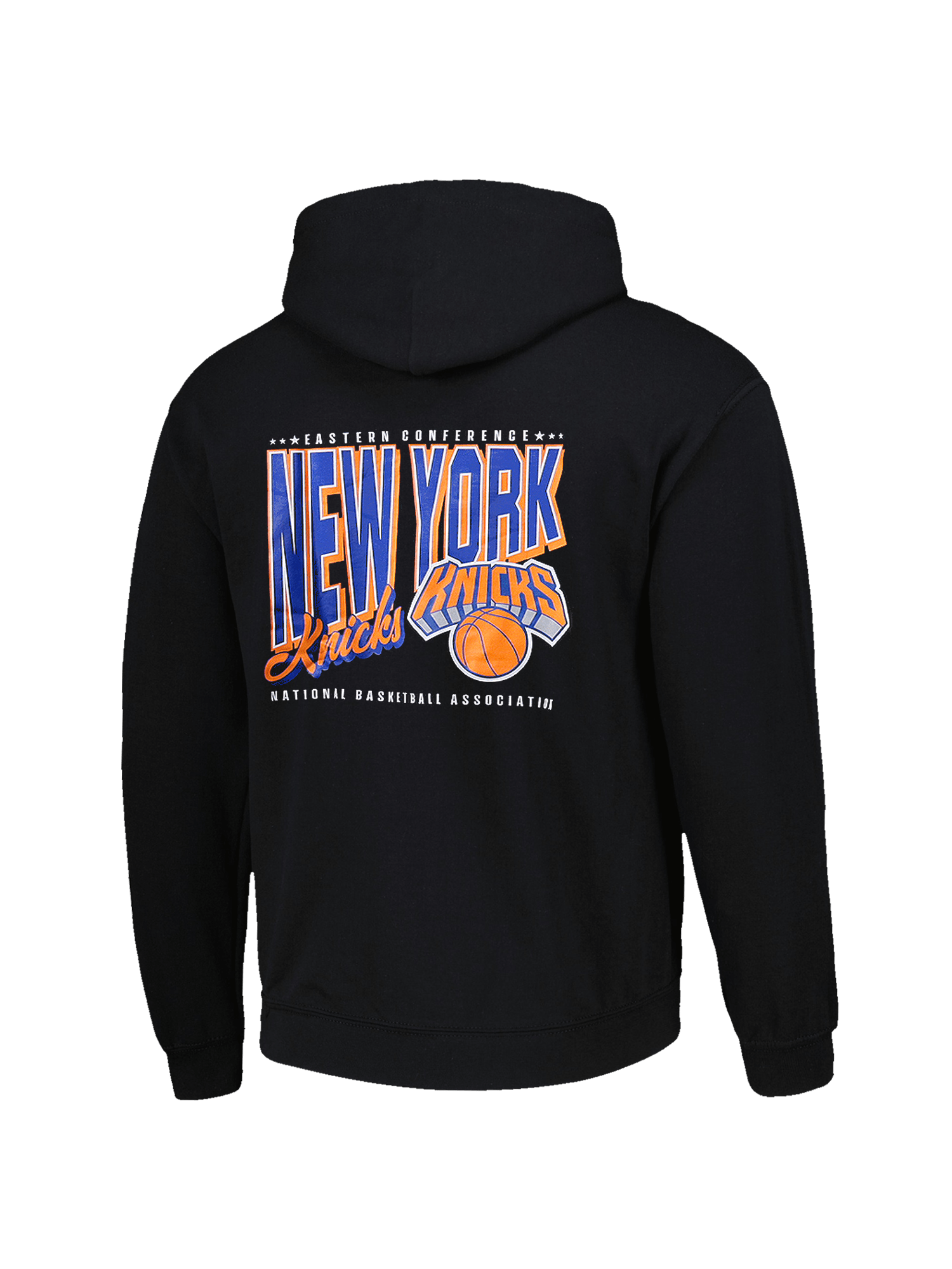 NBA Essentials Jumpers New York Knicks NBA Essentials Clarkdale Hoodie Jumper - Black
