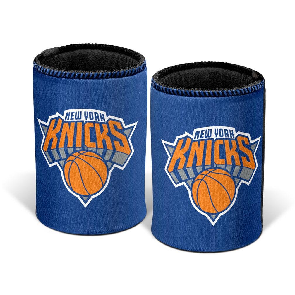 NBA Branded Accessories New York Knicks NBA Team Logo Can Cooler - Blue