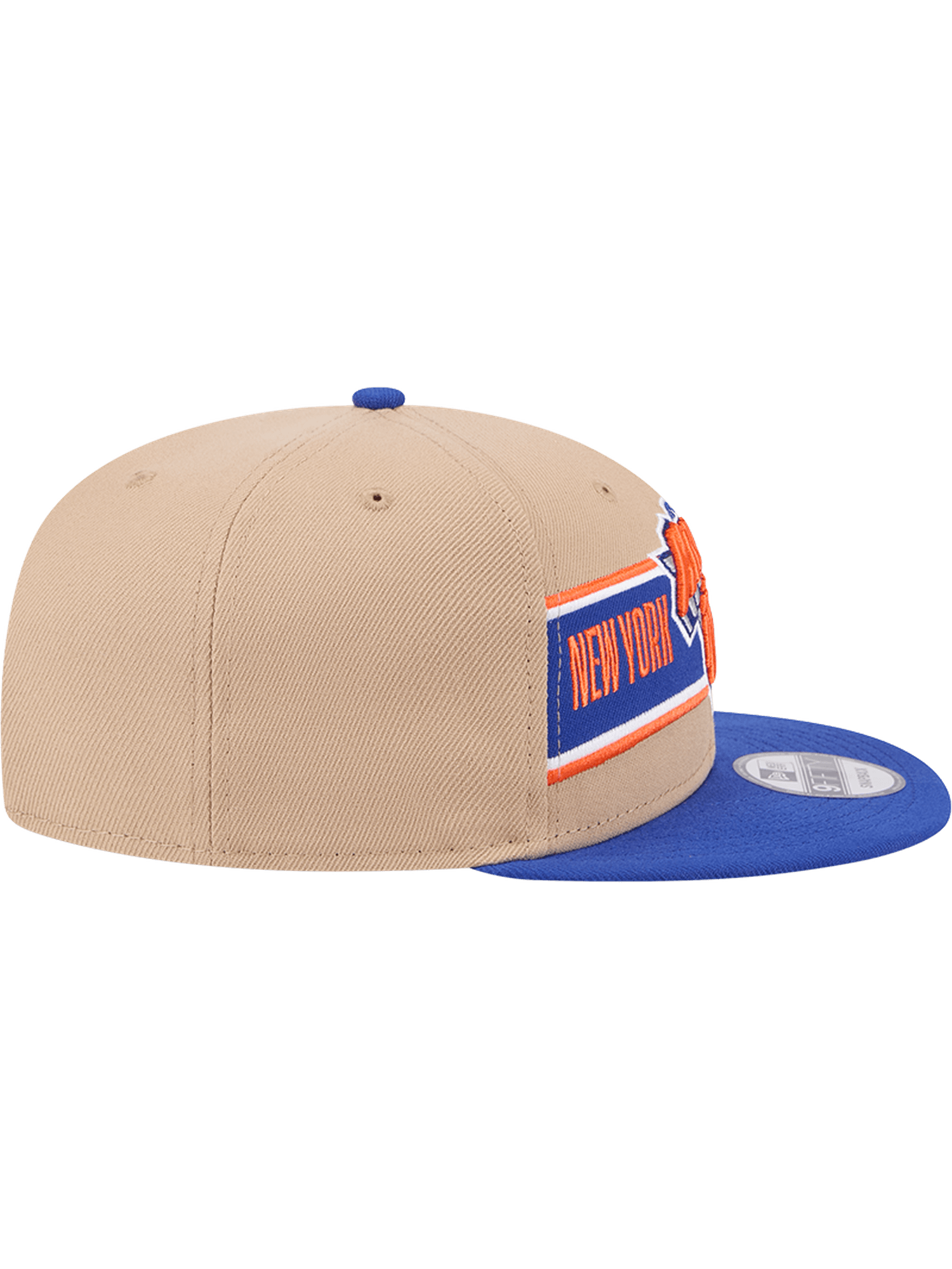 New Era Caps New York Knicks New Era NBA 24 Draft 9FIFTY Snapback Hat - Tan