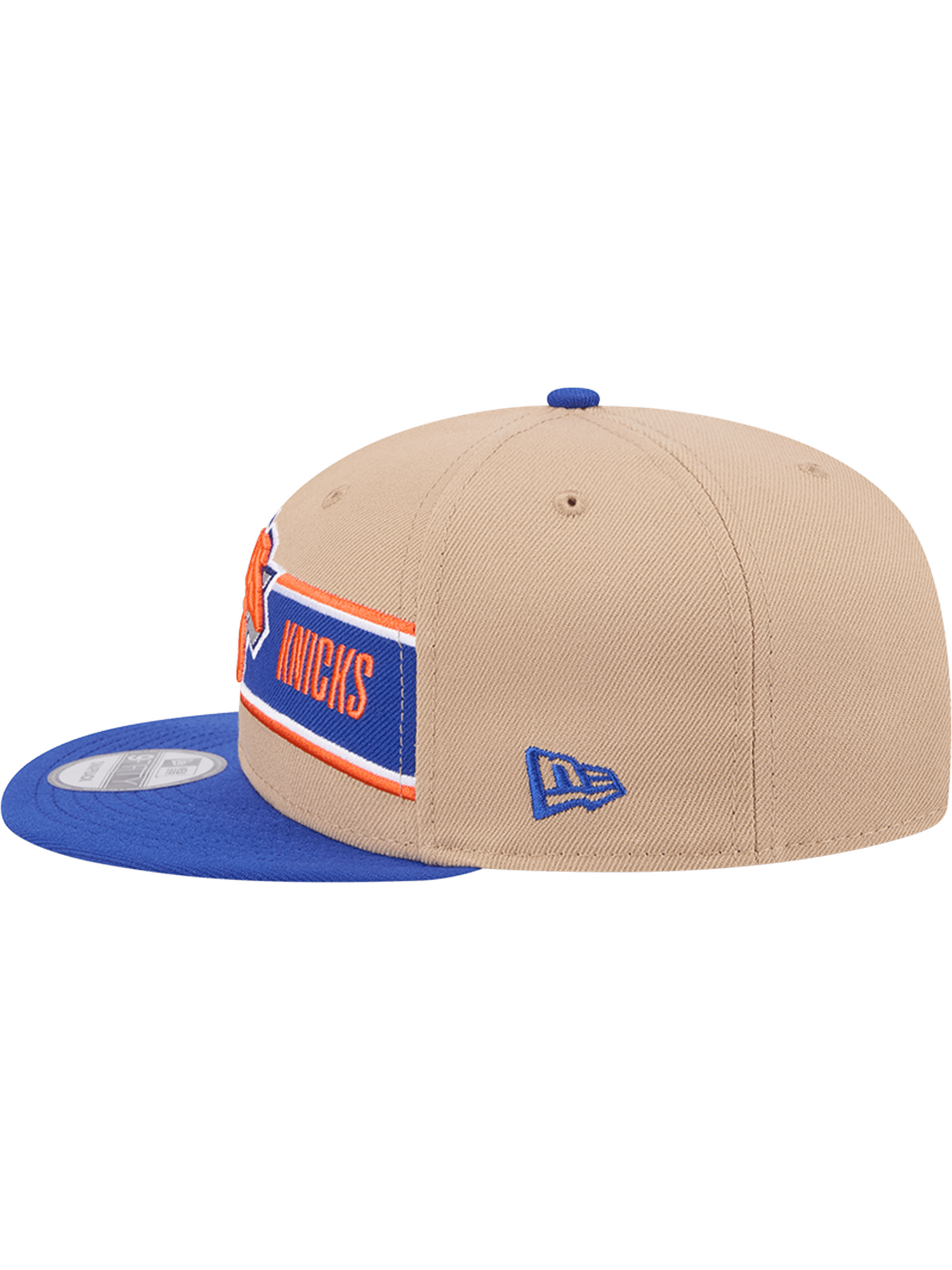New Era Caps New York Knicks New Era NBA 24 Draft 9FIFTY Snapback Hat - Tan