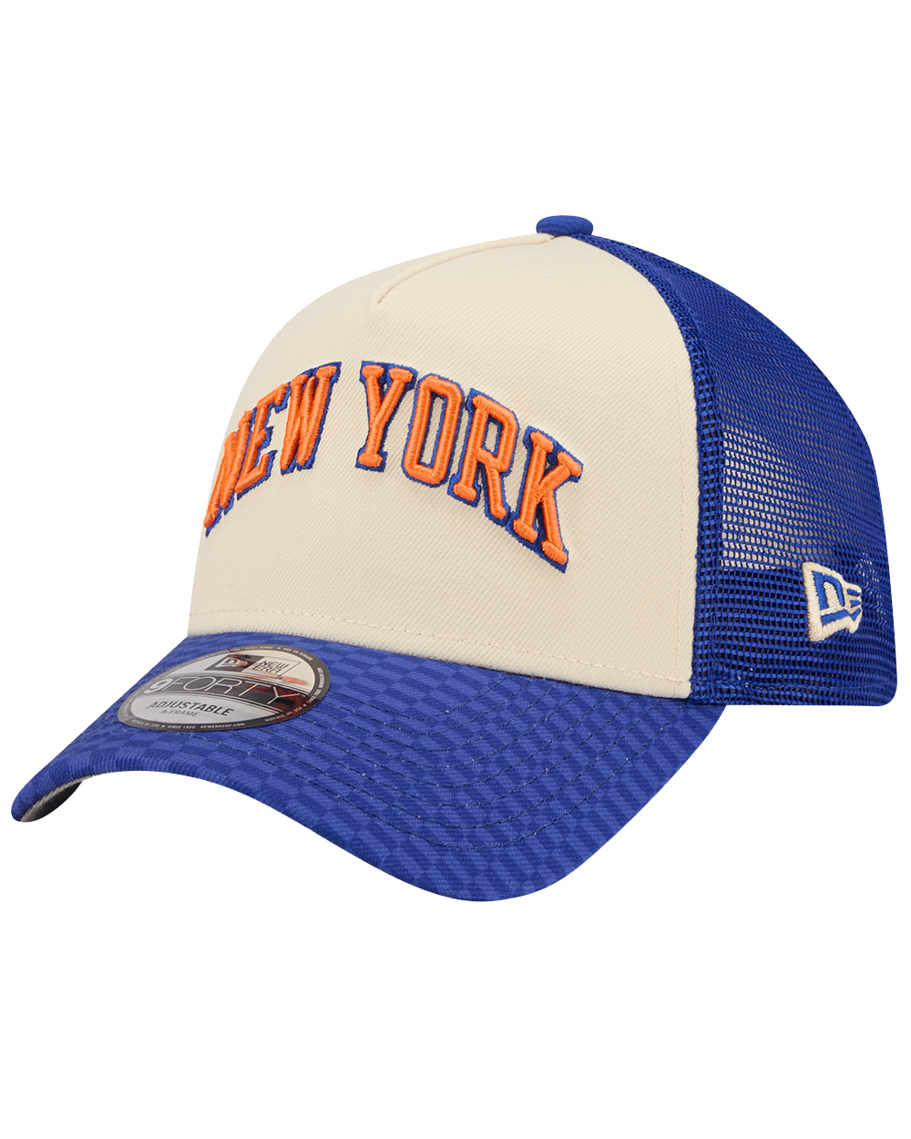 New Era Caps New York Knicks New Era NBA 25-26 City Edition 9FORTY A-Frame Snapback Hat