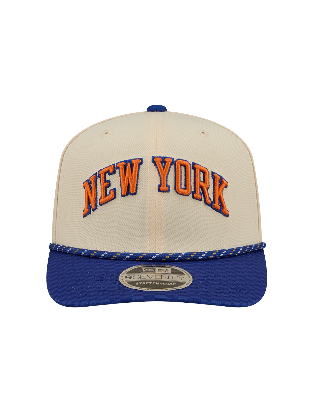 New Era Caps New York Knicks New Era NBA 25-26 City Edition 9SEVENTY Stretch Snapback Hat