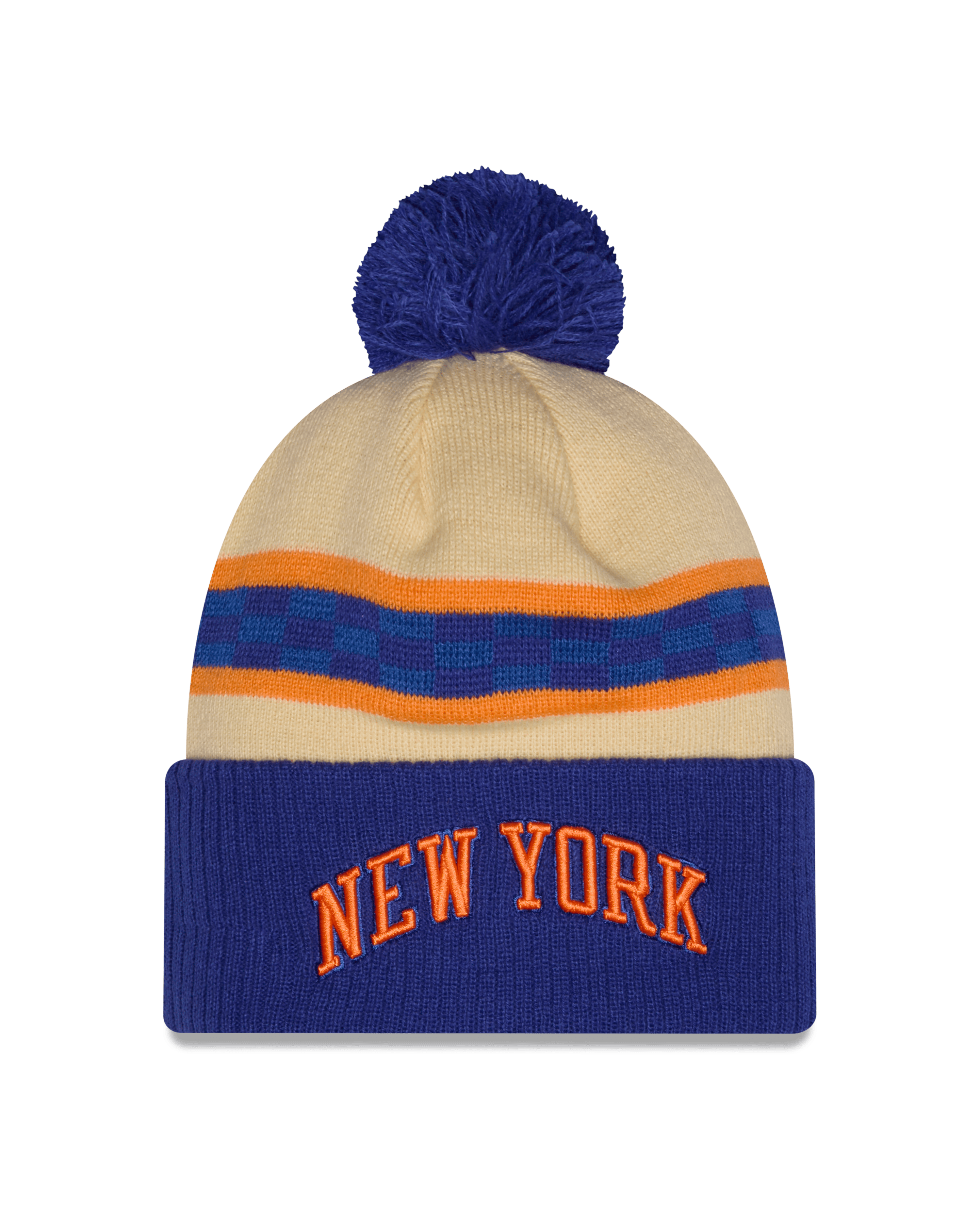 New Era Caps New York Knicks New Era NBA 25-26 City Edition Knit Beanie