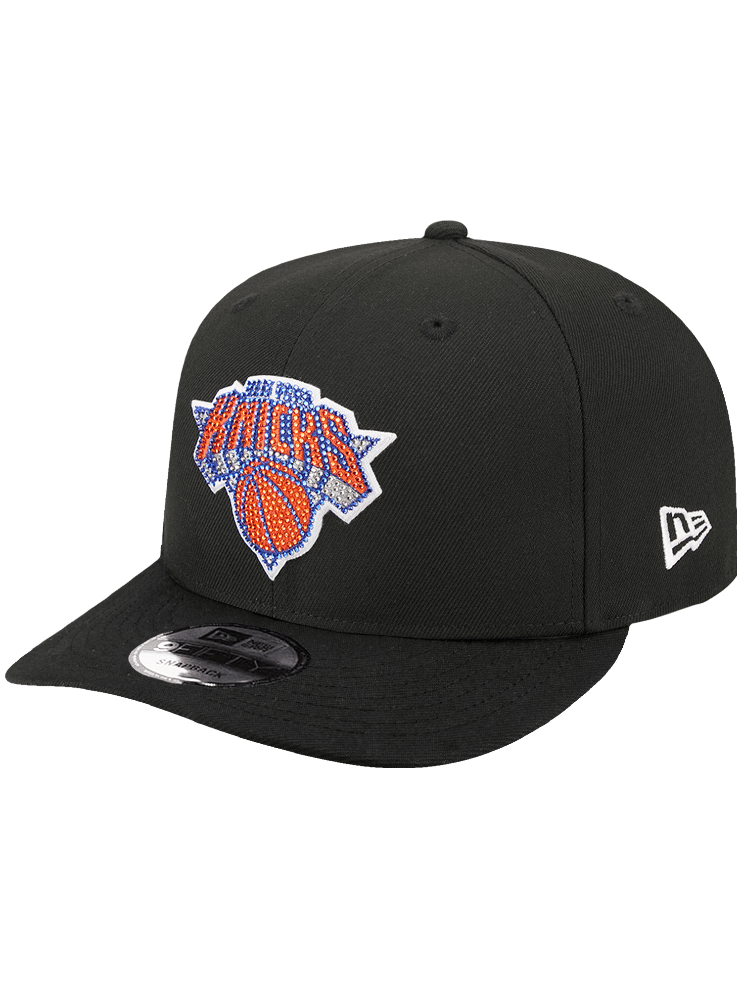 New Era Caps OSFM New York Knicks New Era NBA 26 Draft 9FIFTY Pre-Curved Snapback Hat - Black