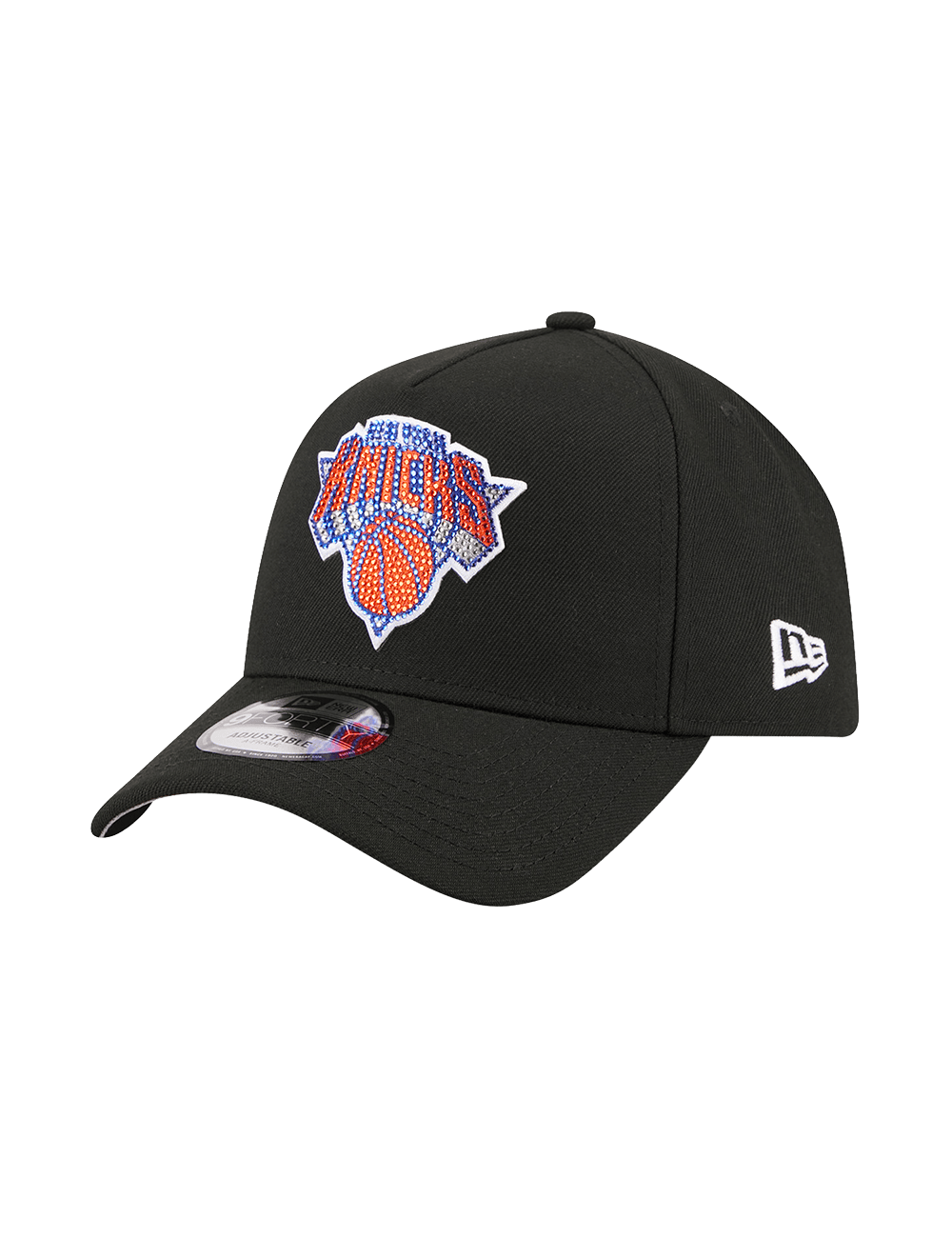 New Era Caps OSFM New York Knicks New Era NBA 26 Draft 9FORTY A-Frame Snapback Hat - Black