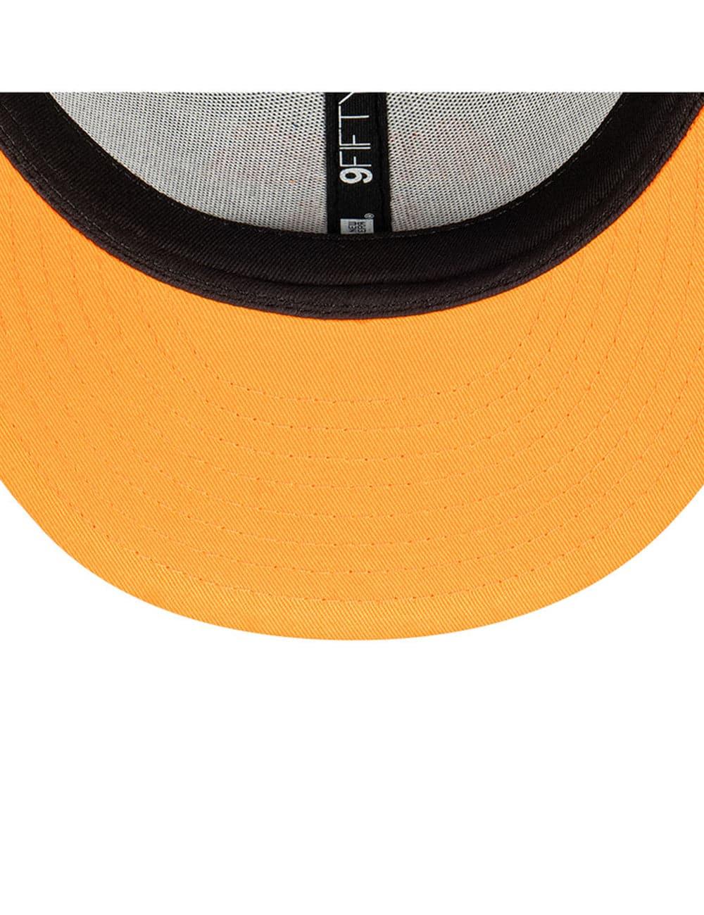 New Era Caps New York Knicks New Era NBA Champs Patch 9FIFTY Snapback Hat - Black
