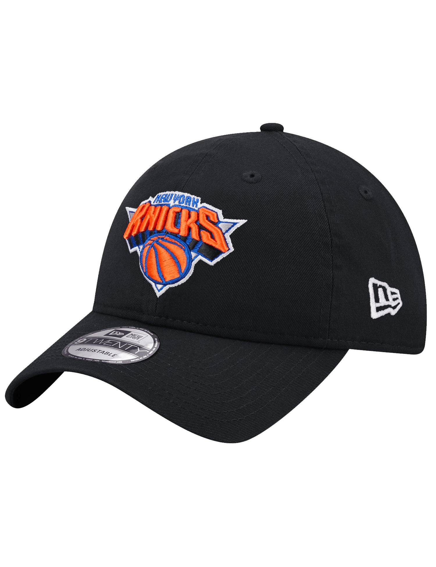 New Era Caps New York Knicks New Era NBA City Alt 9TWENTY Strapback Hat - Black