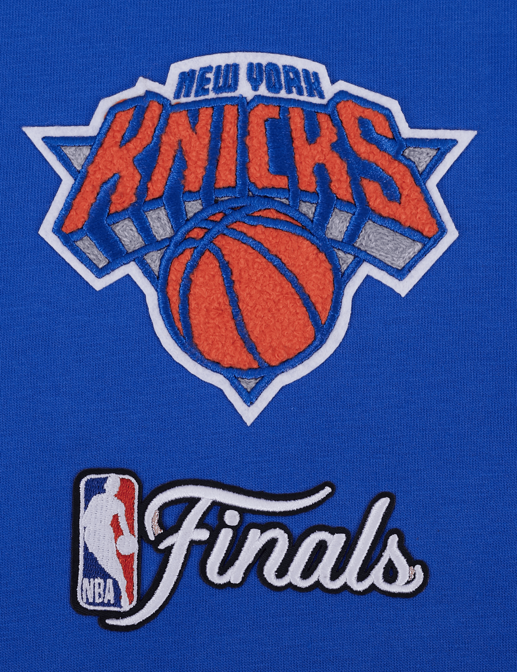 Pro Standard T-Shirts New York Knicks Pro Standard NBA 26 Champs Drop Shoulder T-Shirt - Blue
