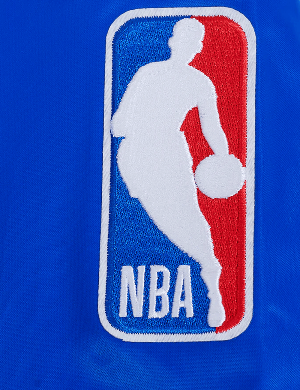 Pro Standard Jackets New York Knicks Pro Standard NBA Best Of Lightweight Satin Jacket - Blue