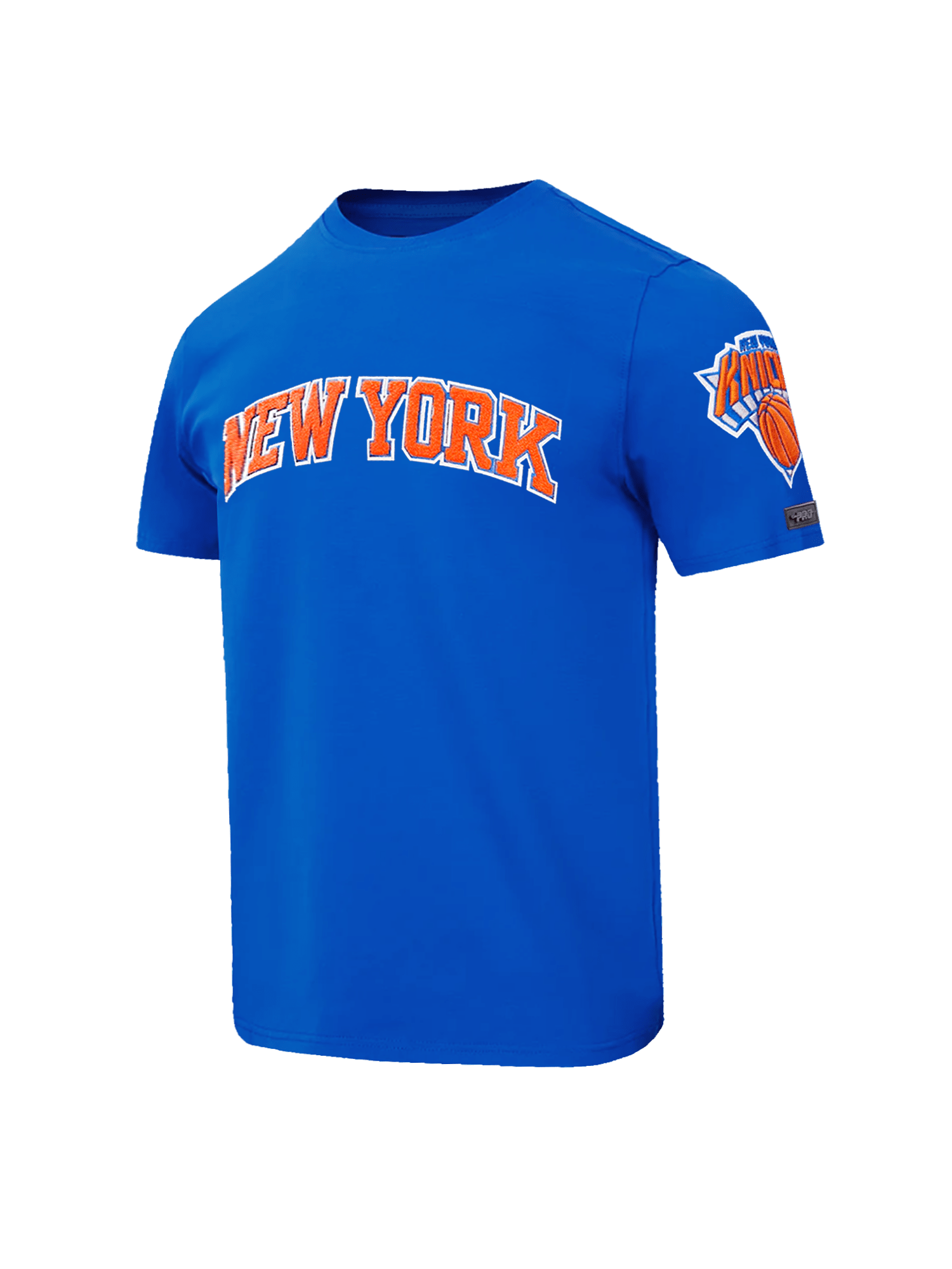 Pro Standard T-Shirts New York Knicks Pro Standard NBA Team Chenille Flex T-Shirt - Blue
