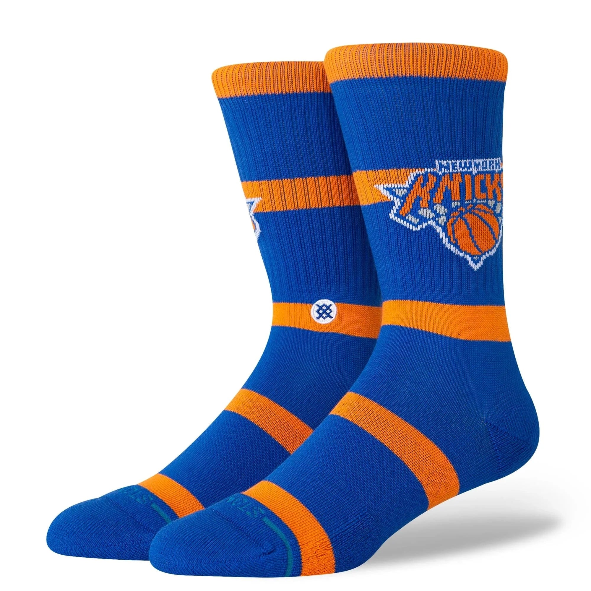 Stance Socks Large (9-12 US) New York Knicks Stance NBA Team Prep Crew Socks