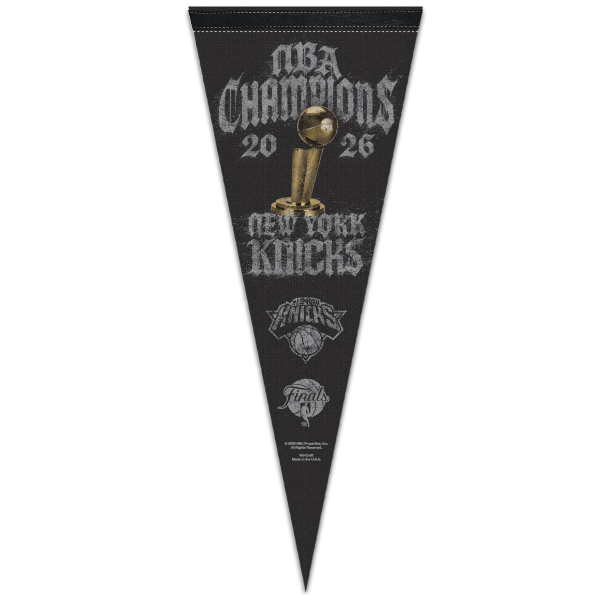 Wincraft Accessories New York Knicks Wincraft NBA 26 Champs 12" x 30" Premium Felt Pennant
