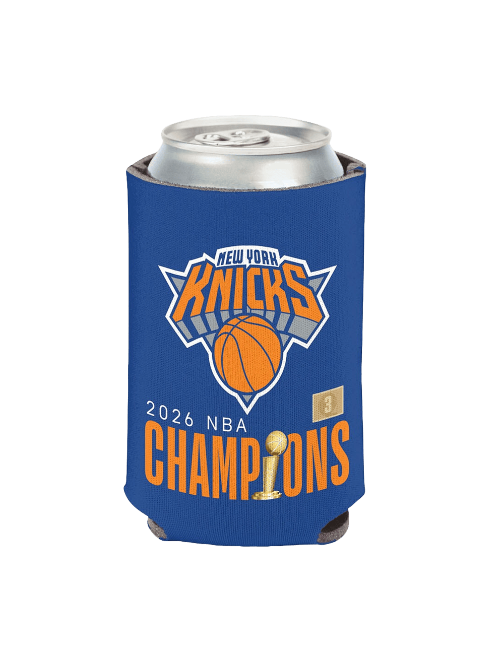 Wincraft Accessories New York Knicks Wincraft NBA 26 Champs Can Cooler/Stubby Holder