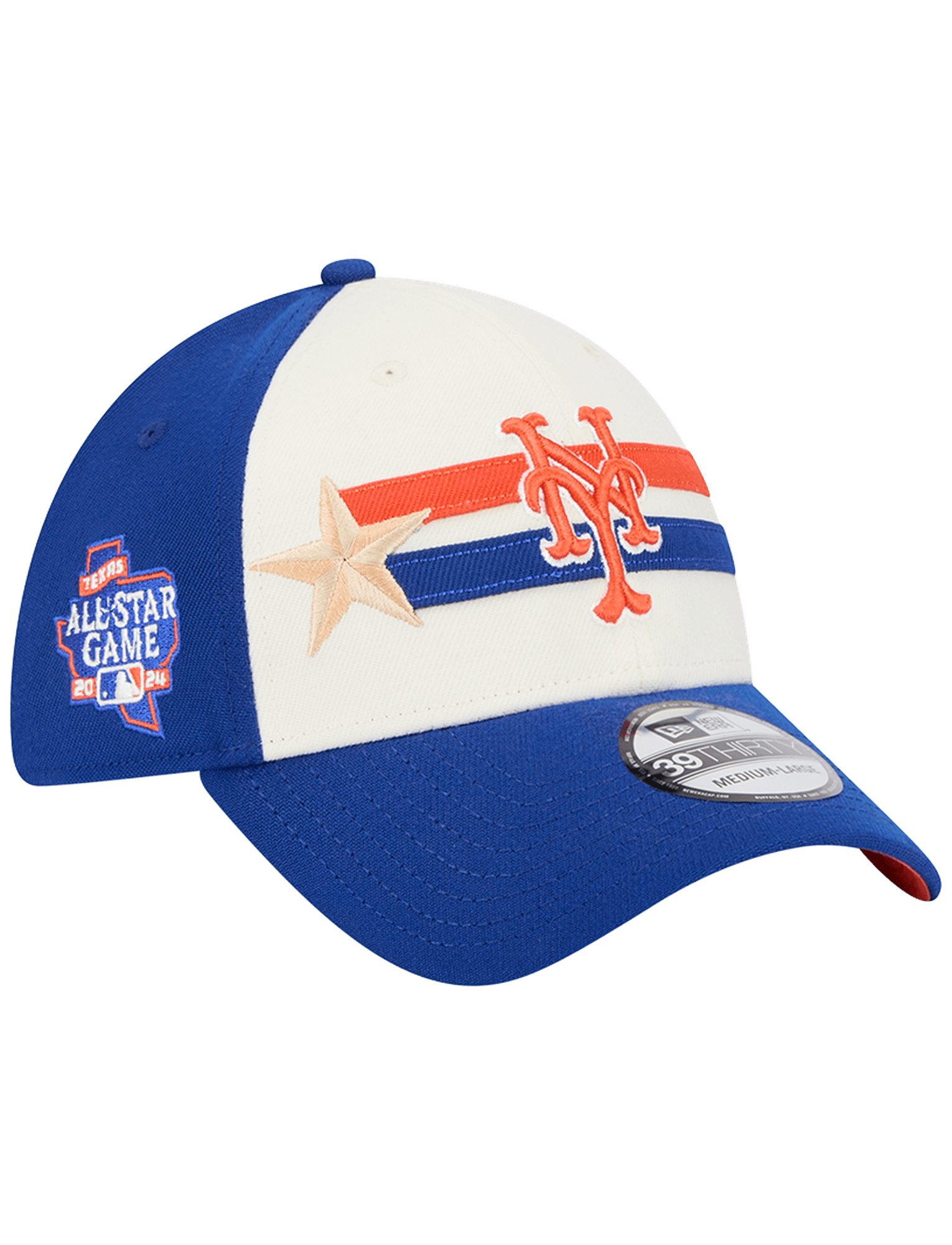 New Era Caps New York Mets New Era MLB 24 All-Star Workout 39THIRTY Stretch-Fit Hat