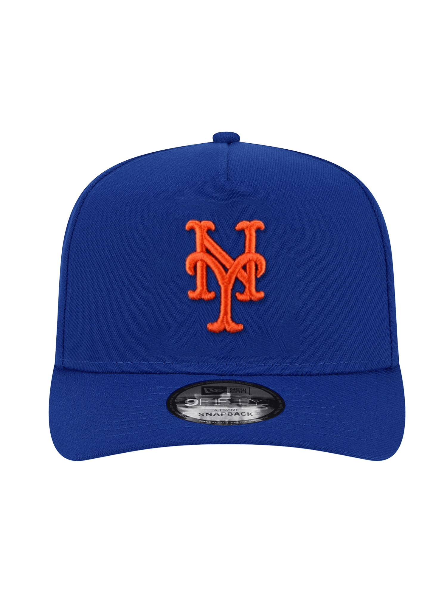 New Era Caps New York Mets New Era MLB 40th Ann Pre-Curved 9FIFTY A-Frame Snapback Hat - Blue