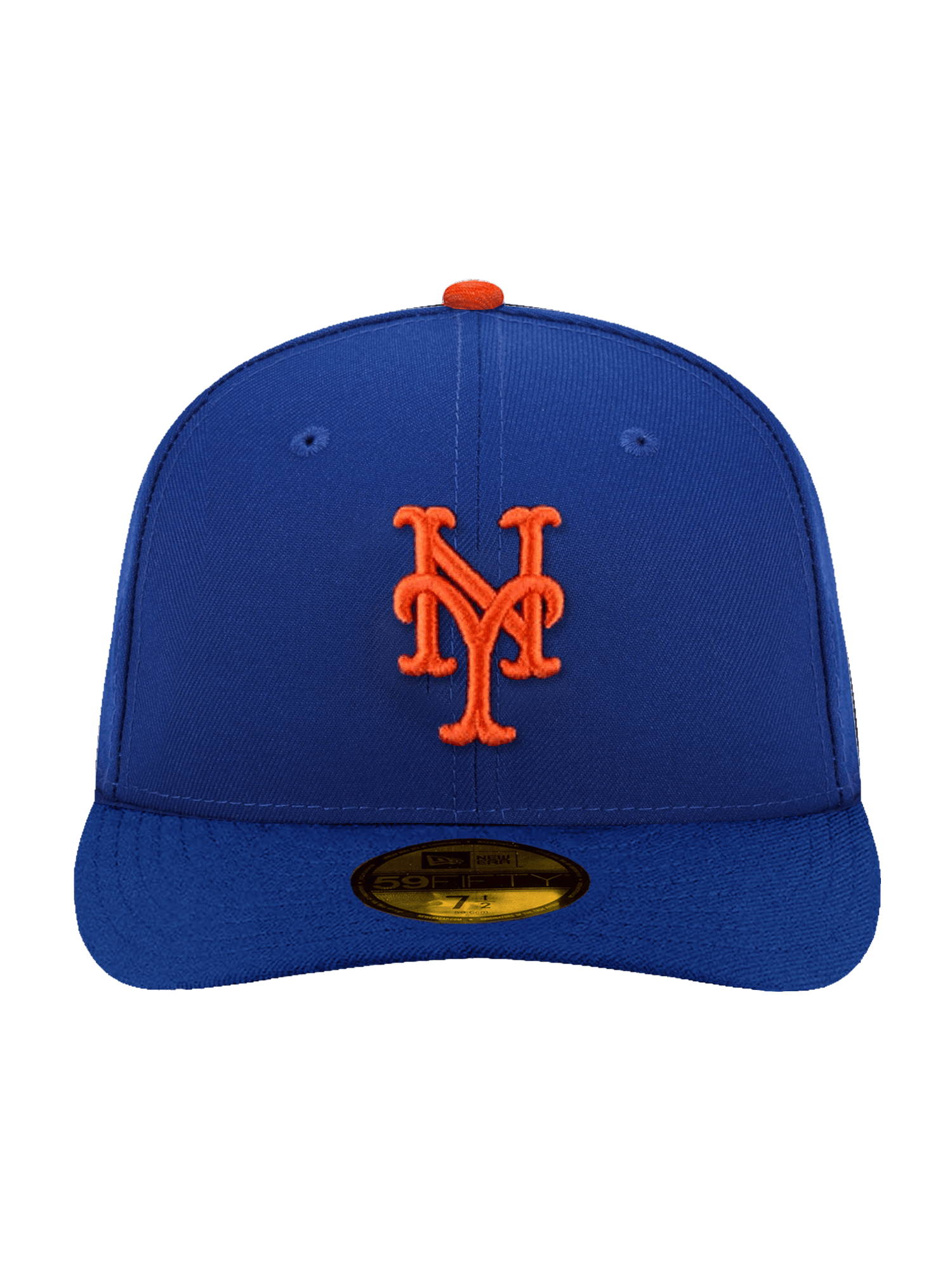New Era Caps New York Mets New Era MLB AC On-Field Game 59FIFTY Pre-Curved Fitted Hat - Blue