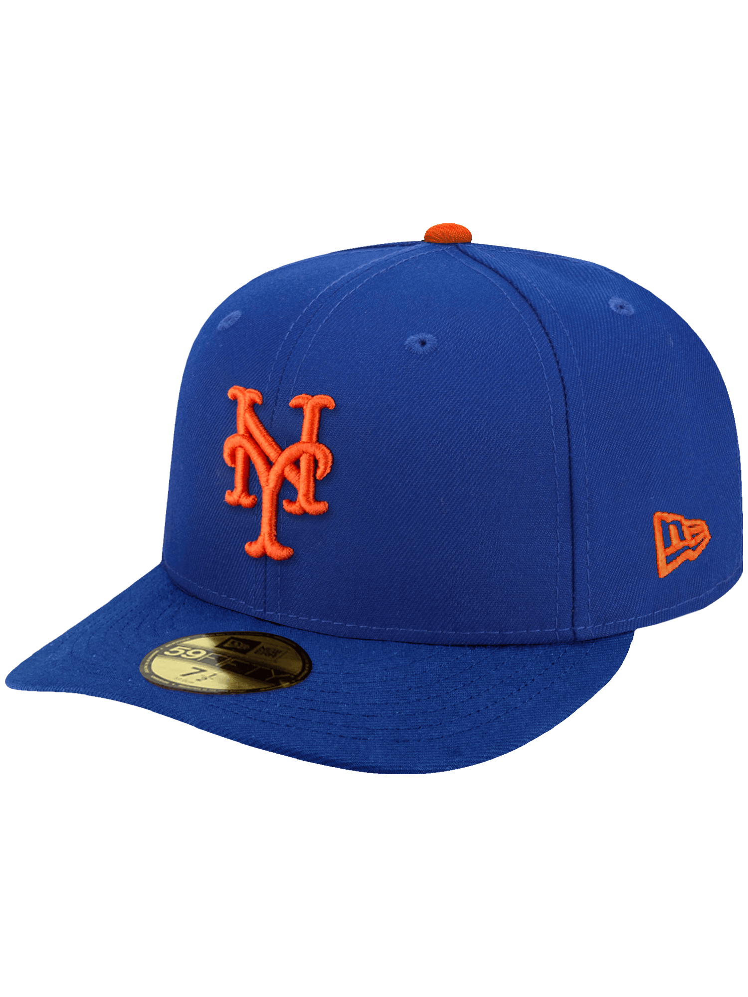 New Era Caps New York Mets New Era MLB AC On-Field Game 59FIFTY Pre-Curved Fitted Hat - Blue