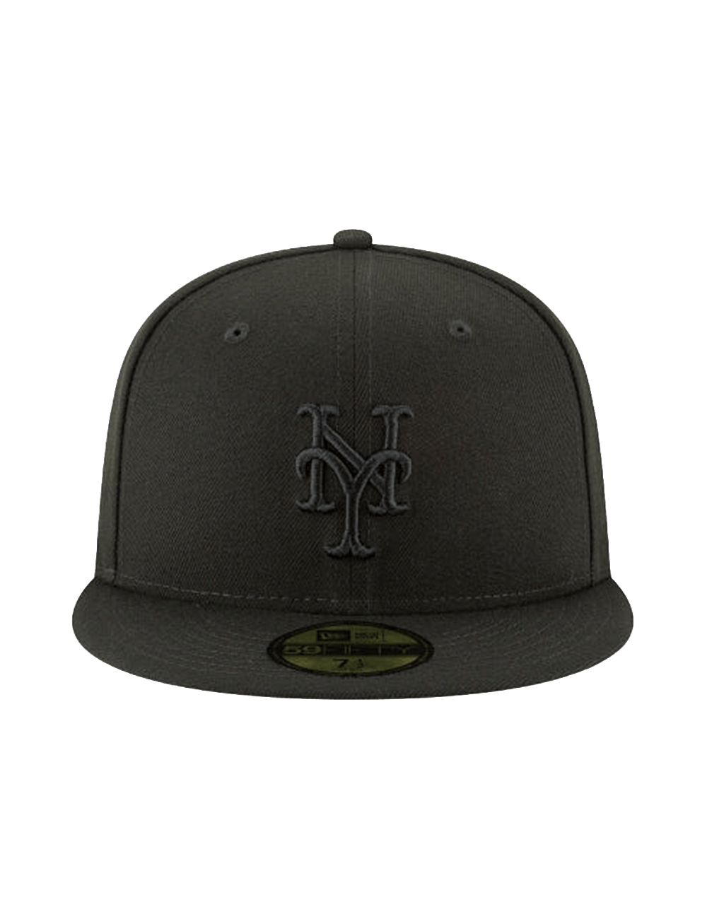 New Era Caps New York Mets New Era MLB Black On Black 59FIFTY Fitted Hat