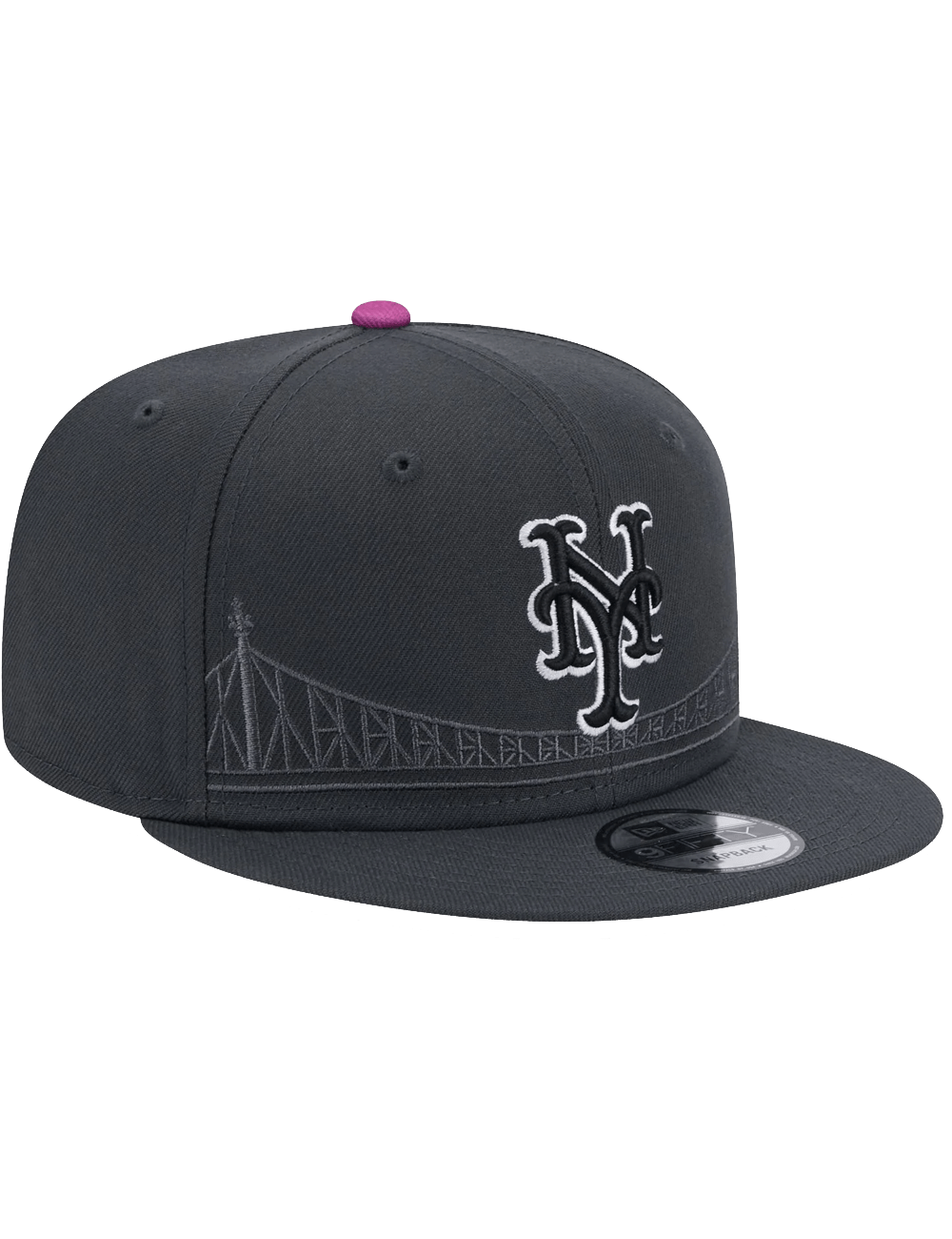 New Era Caps New York Mets New Era MLB City Connect 9FIFTY Snapback Hat - Graphite