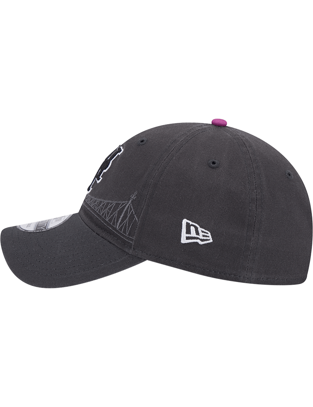 New Era Caps New York Mets New Era MLB City Connect 9TWENTY Strapback Hat - Graphite