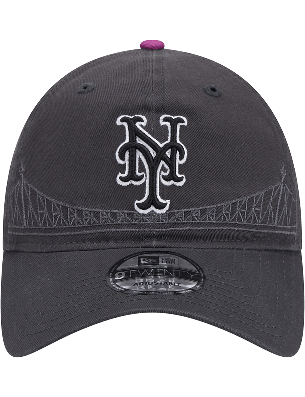 New Era Caps New York Mets New Era MLB City Connect 9TWENTY Strapback Hat - Graphite