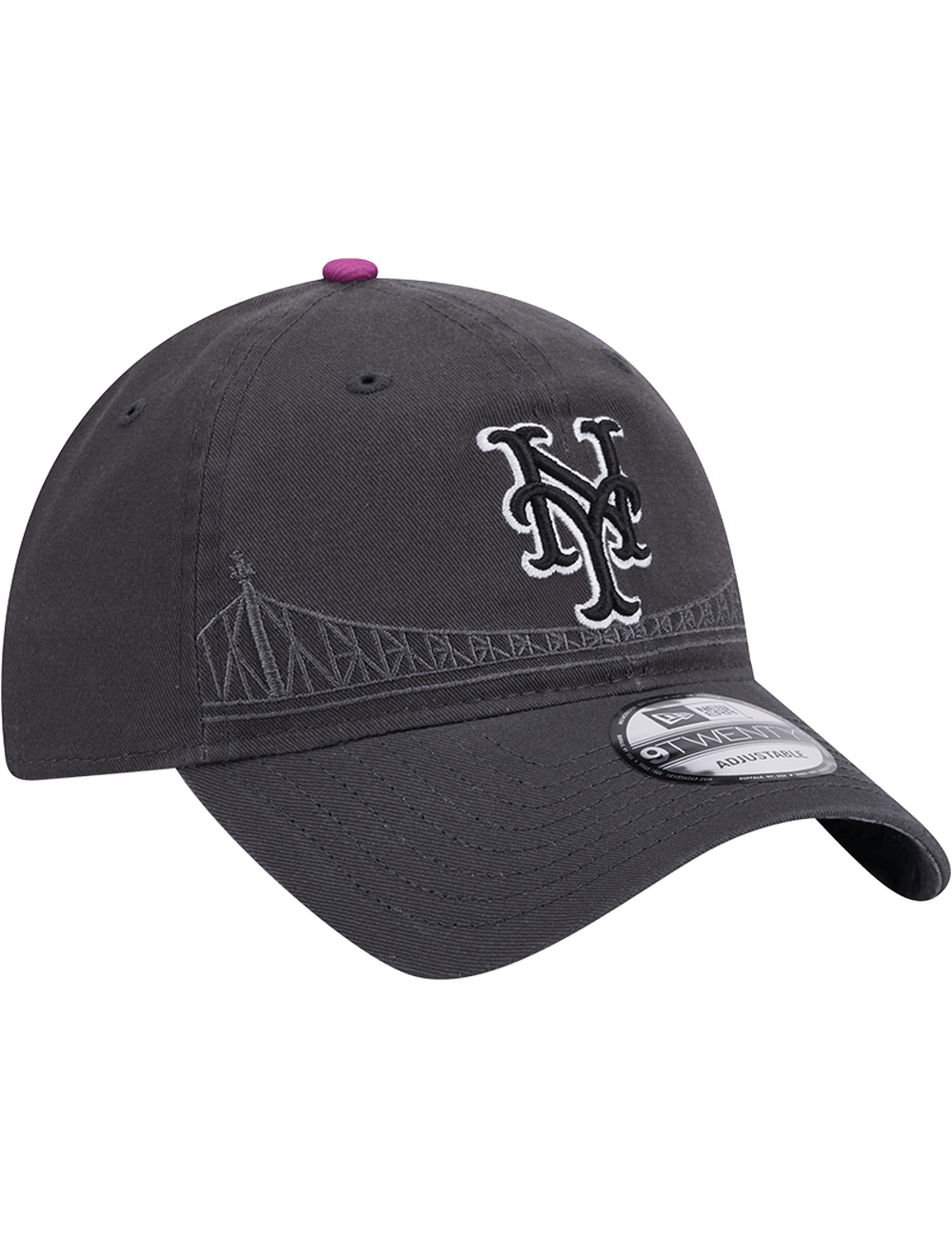 New Era Caps New York Mets New Era MLB City Connect 9TWENTY Strapback Hat - Graphite