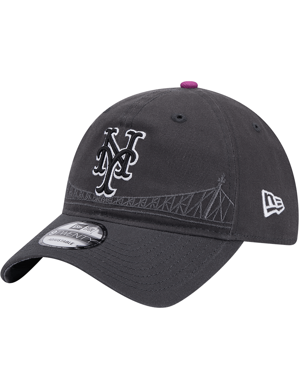 New Era Caps New York Mets New Era MLB City Connect 9TWENTY Strapback Hat - Graphite