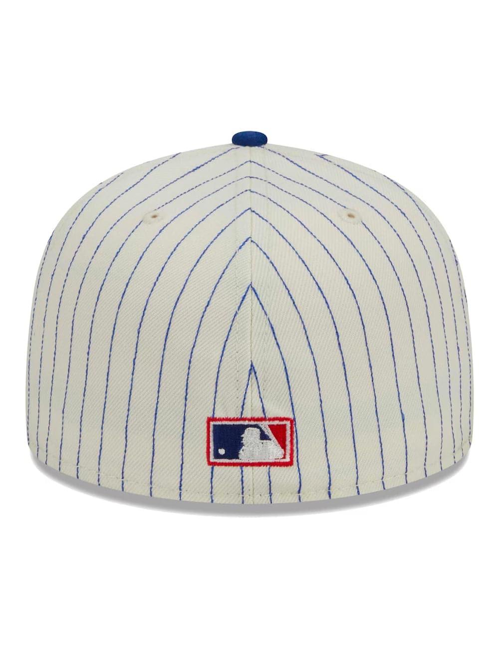 New Era Caps New York Mets New Era MLB Retro Script 59FIFTY Fitted Hat - Off White