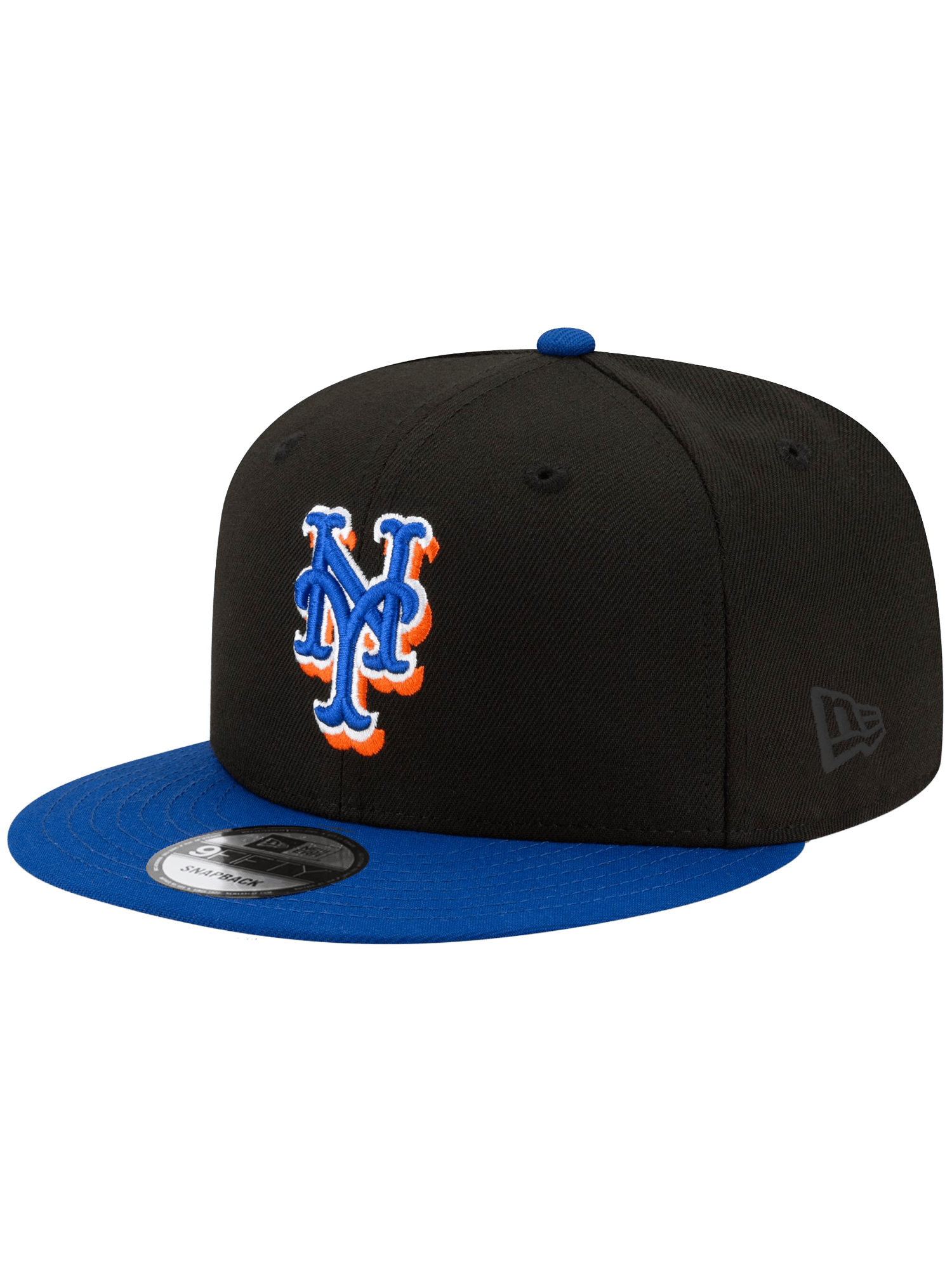 New Era Caps New York Mets New Era MLB Subway Series 2T 9FIFTY Snapback Hat - Black