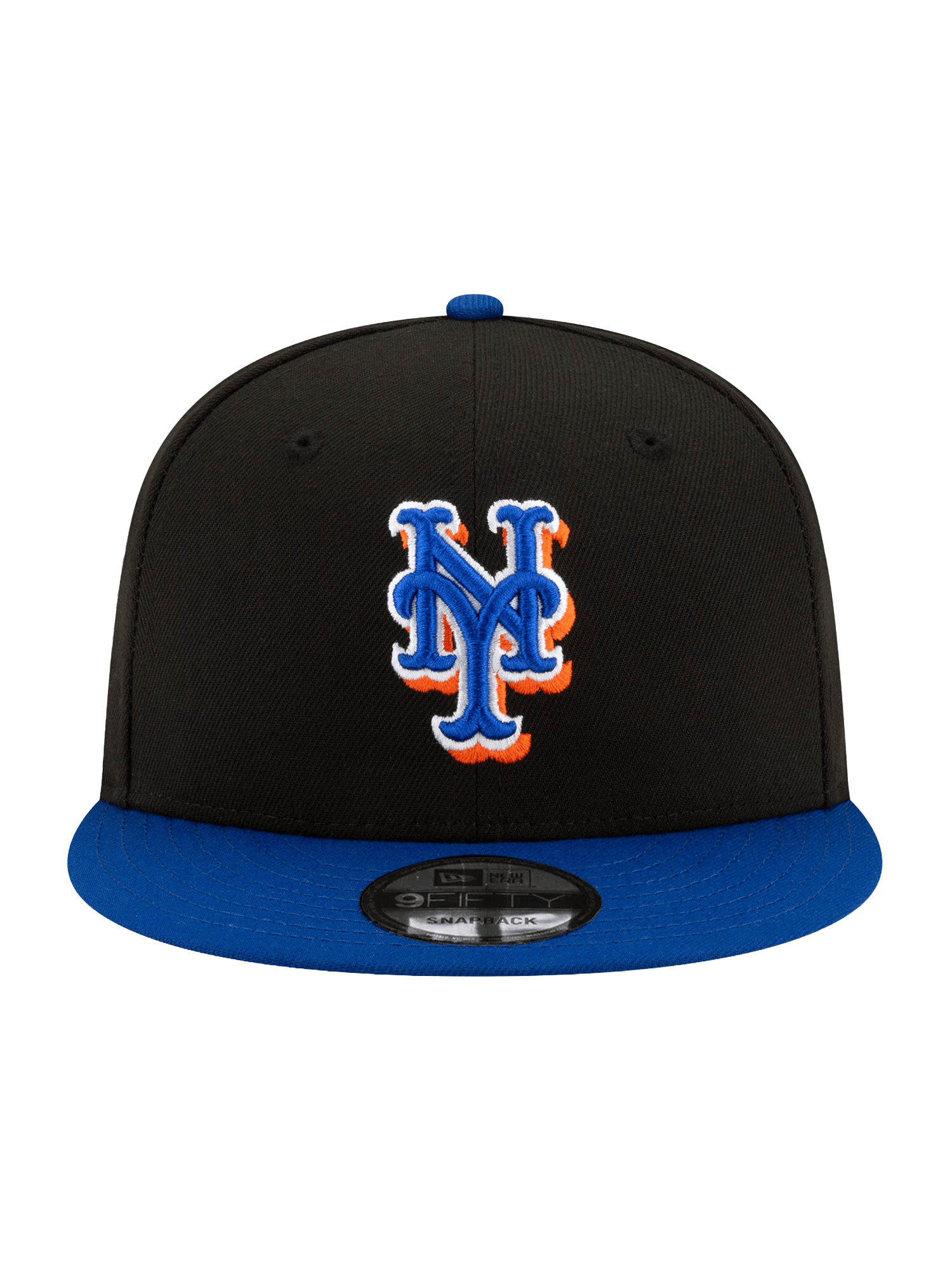 New Era Caps New York Mets New Era MLB Subway Series 2T 9FIFTY Snapback Hat - Black