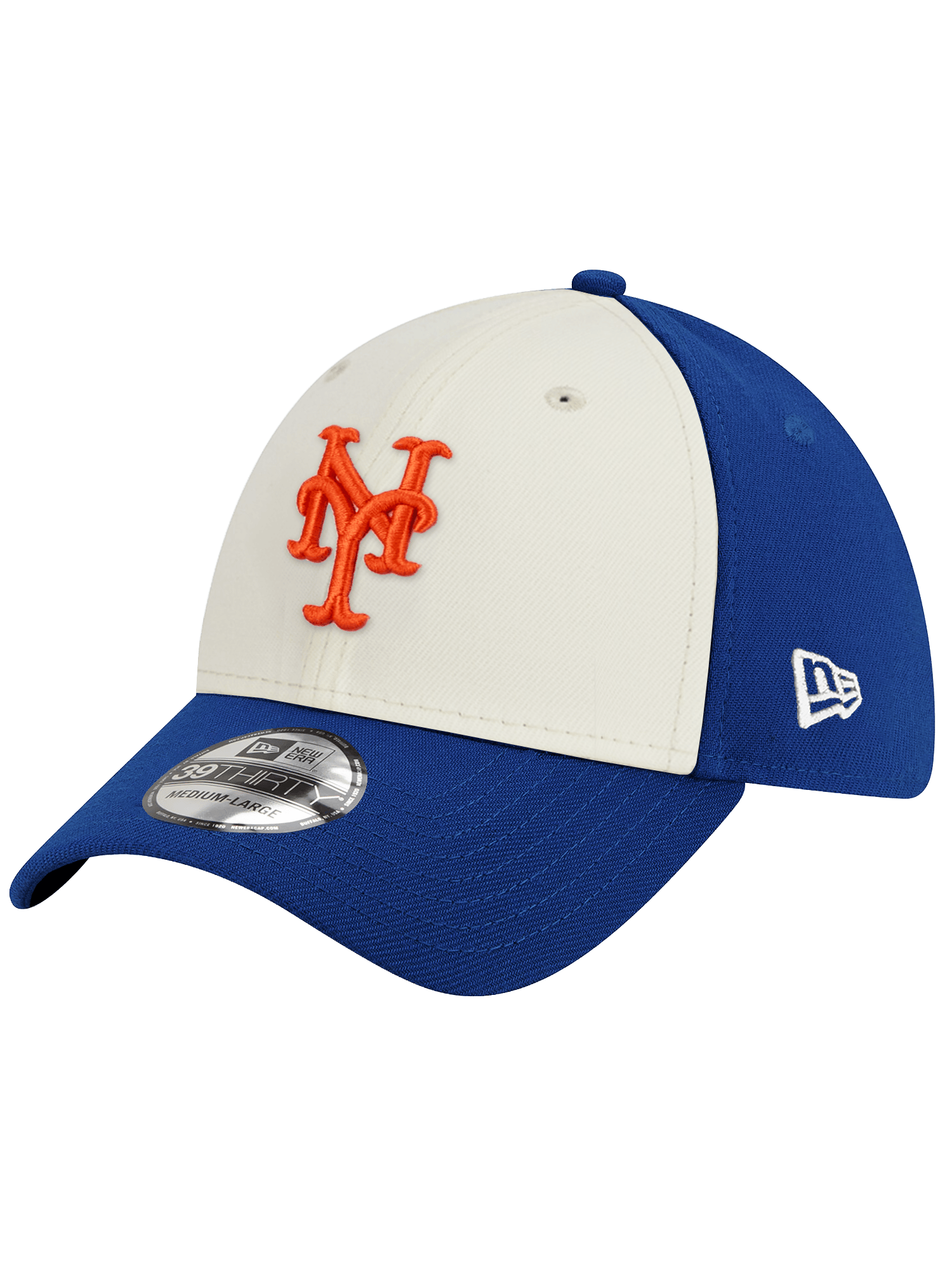 New Era Caps New York Mets New Era MLB Team Chrome 39THIRTY Stretch-Fit Hat