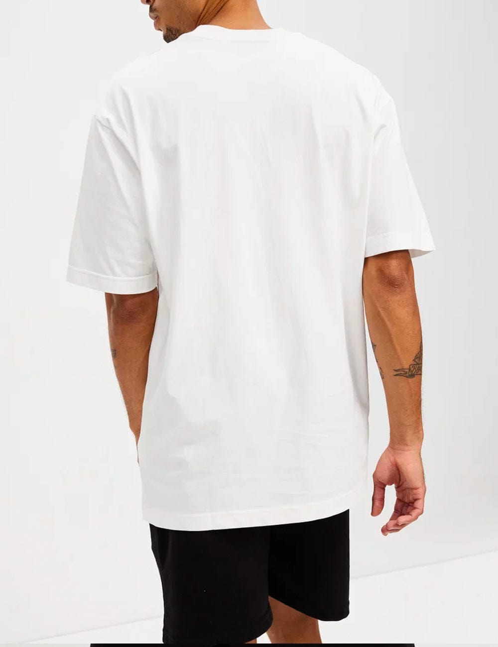 New Era T-Shirts New York Mets New Era MLB Wordmark Pocket Oversized T-Shirt - White